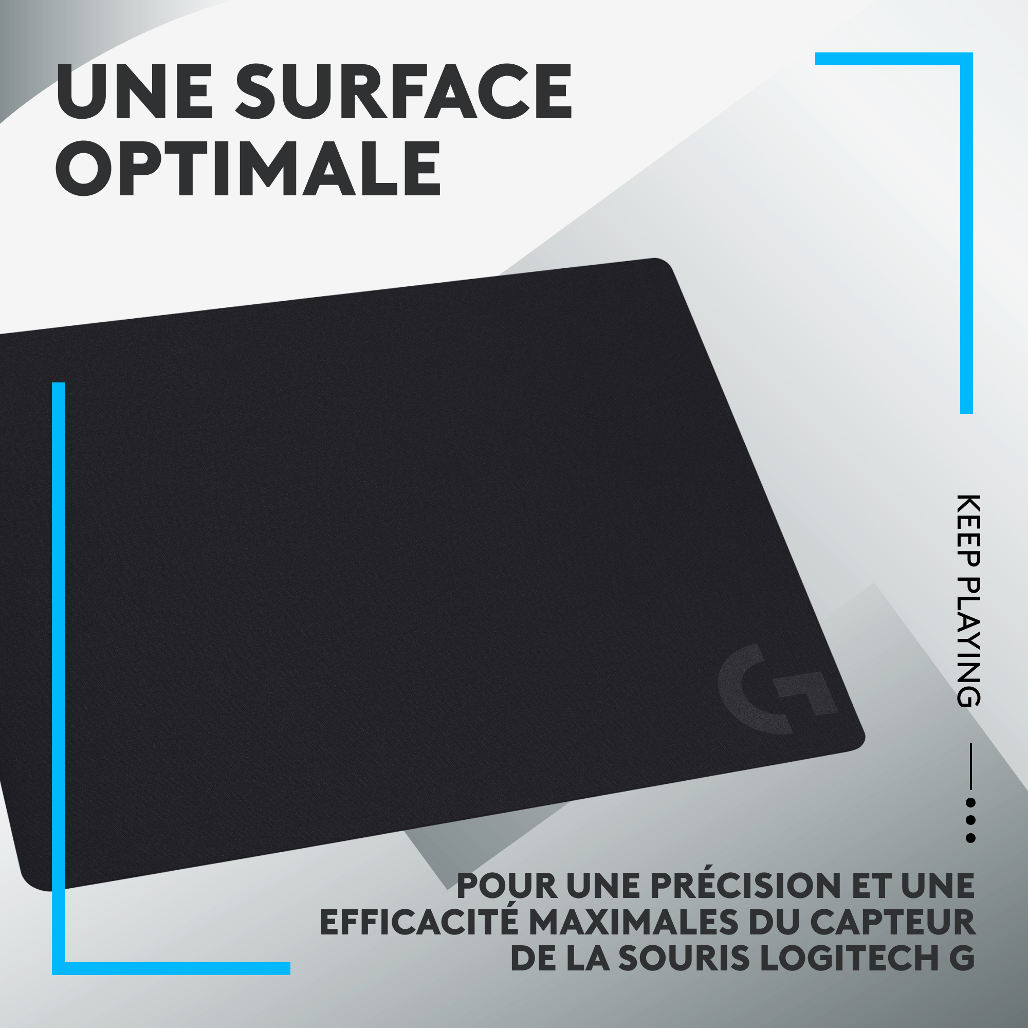 Voir la diapositive 4 : LOGITECH Tapis de souris G240 CLOTH