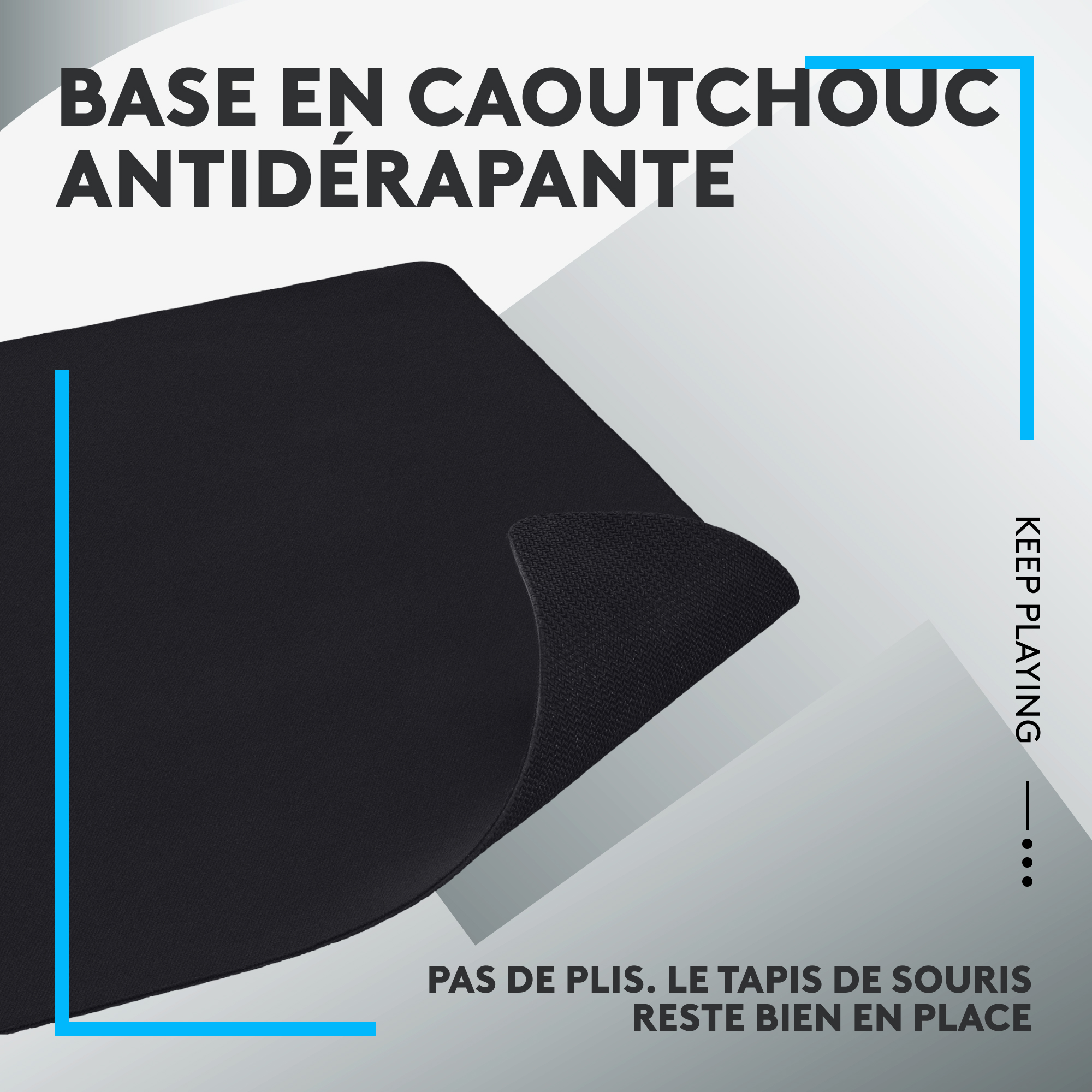Voir la diapositive 5 : LOGITECH Tapis de souris G240 CLOTH