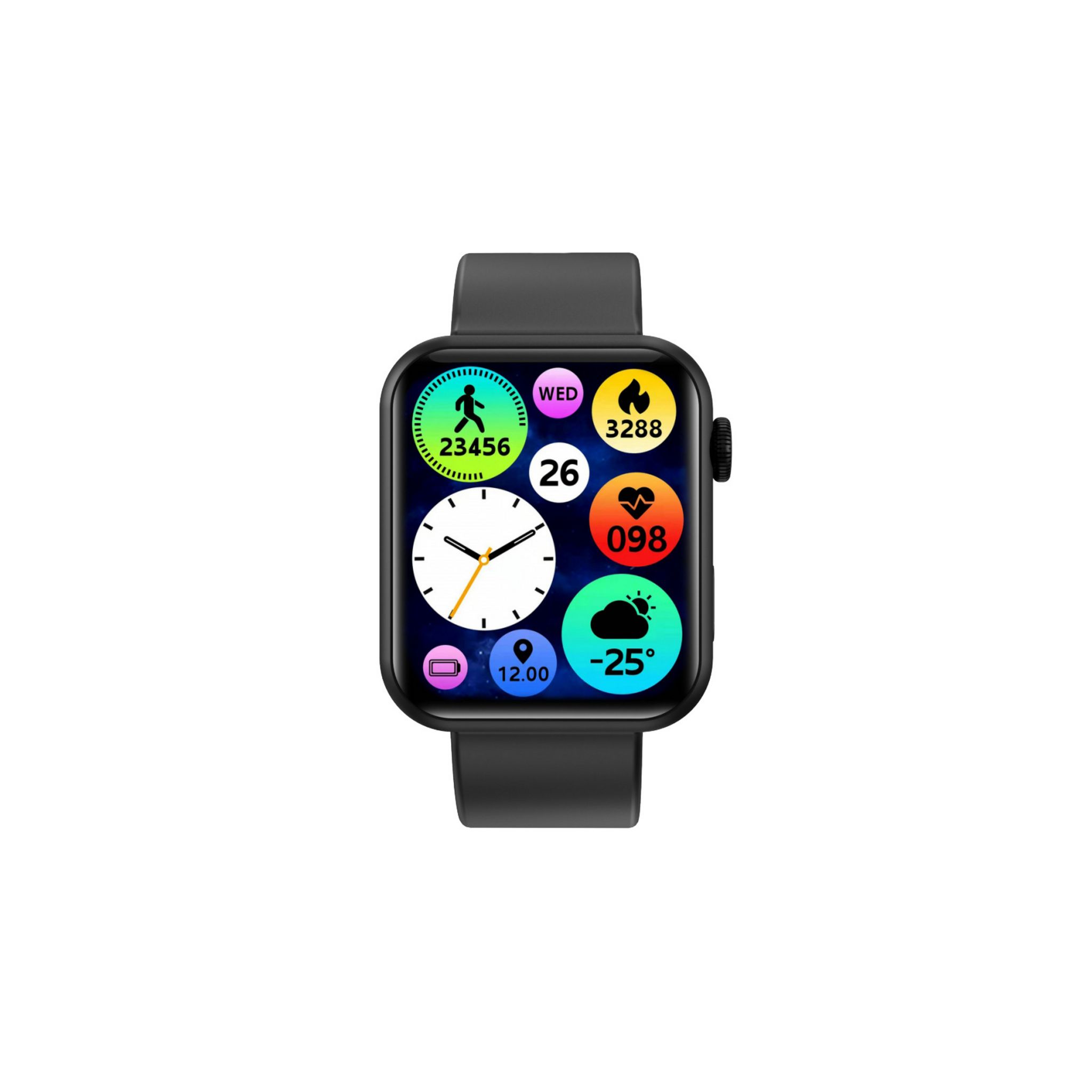 Voir la diapositive 4 : ABYX AnnaPurna Montre connectée Fit + Écouteurs TWS+Brassard