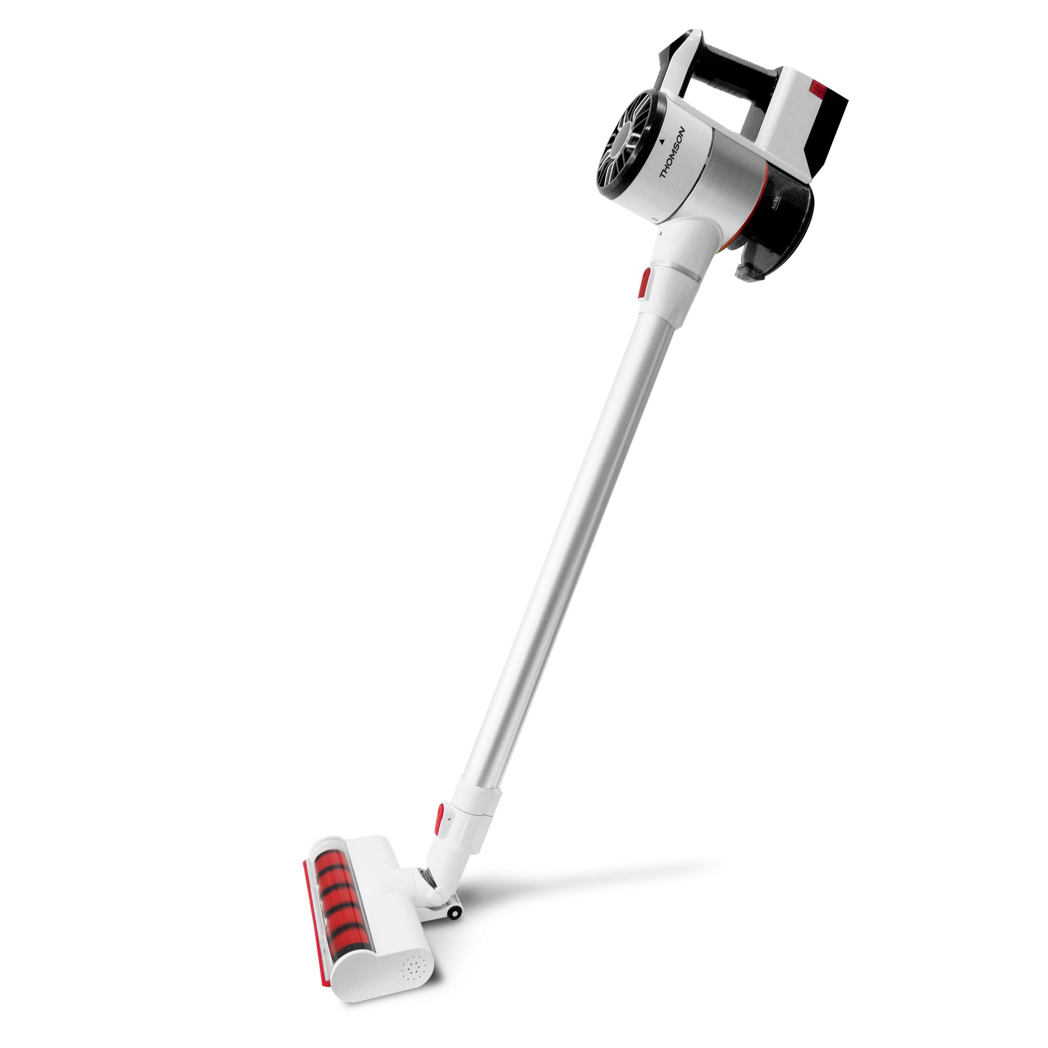 Voir la diapositive 3 : THOMSON Aspirateur balai sans sac THVC93220 - Gris perle