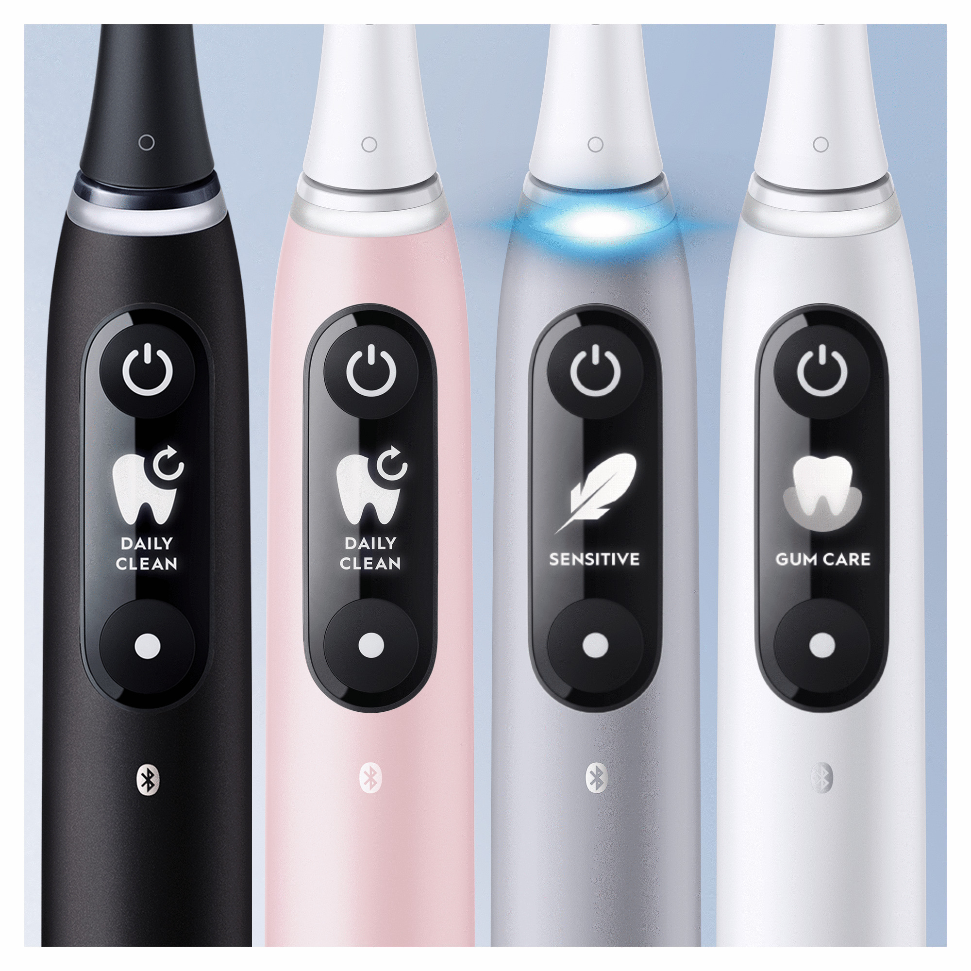 Voir la diapositive 5 : ORAL-B Brosse à dents électrique IO6s - Blanc