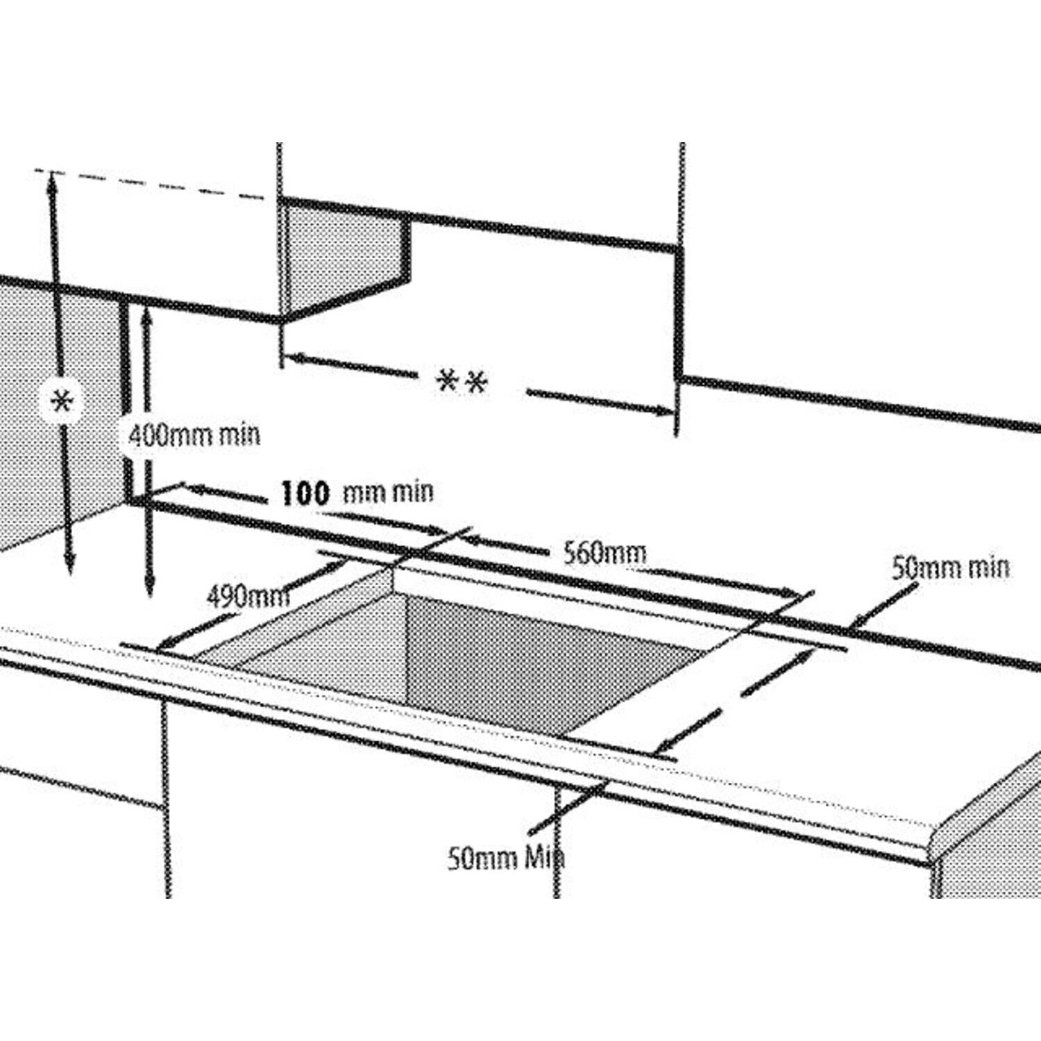 Voir la diapositive 7 : BEKO Table de cuisson gaz HIGG64123SB, 61 cm, 4 foyers