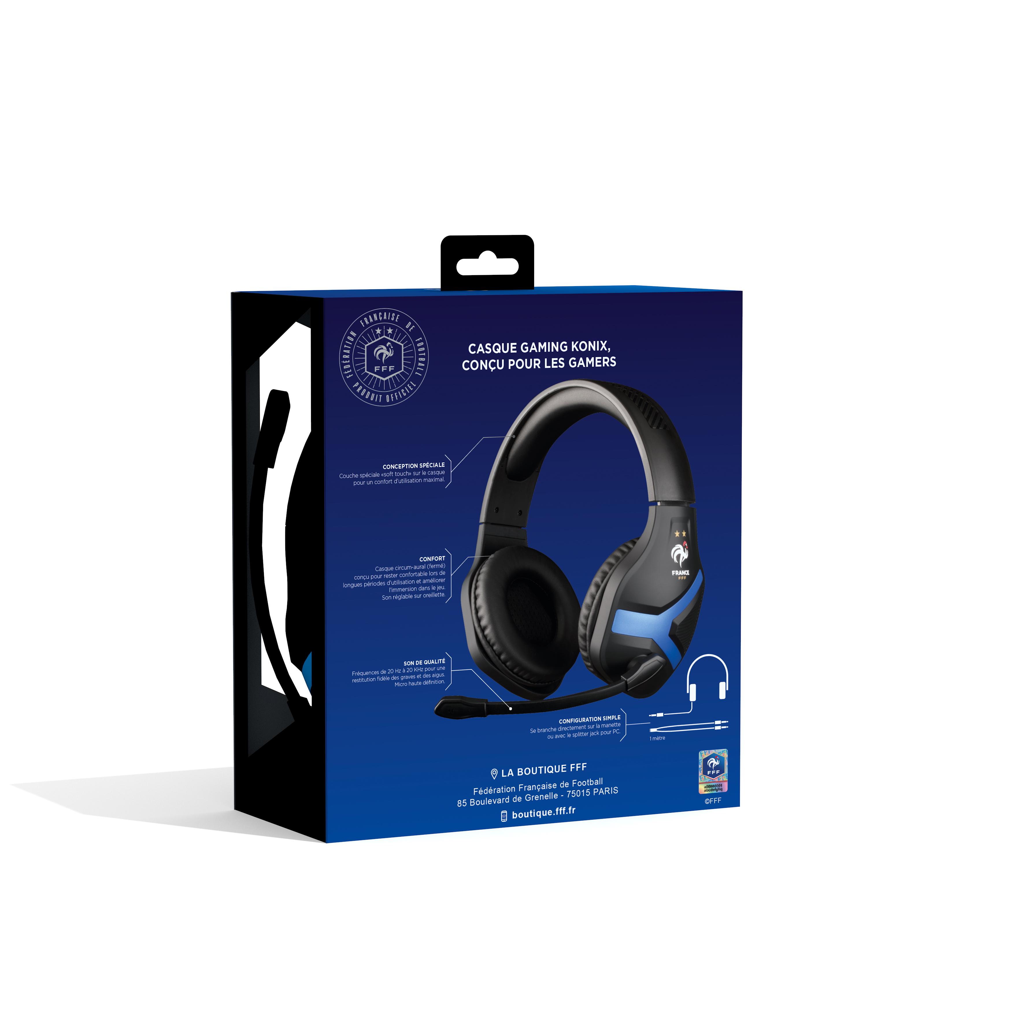 Voir la diapositive 10 : KONIX Casque Filaire Nemesis FFF PS5