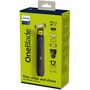 Voir la diapositive 3 : PHILIPS Tondeuse visage et corps One Blade QP6541/16 - Noir
