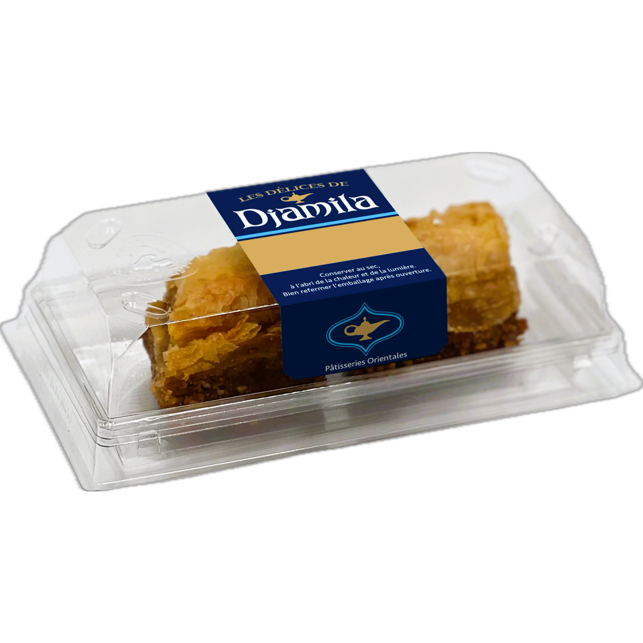 LES DELICES DE DJAMILA Baklawa amande x2 140g