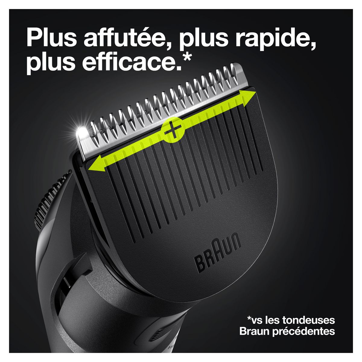 BRAUN Tondeuse barbe BT5341 - Noir