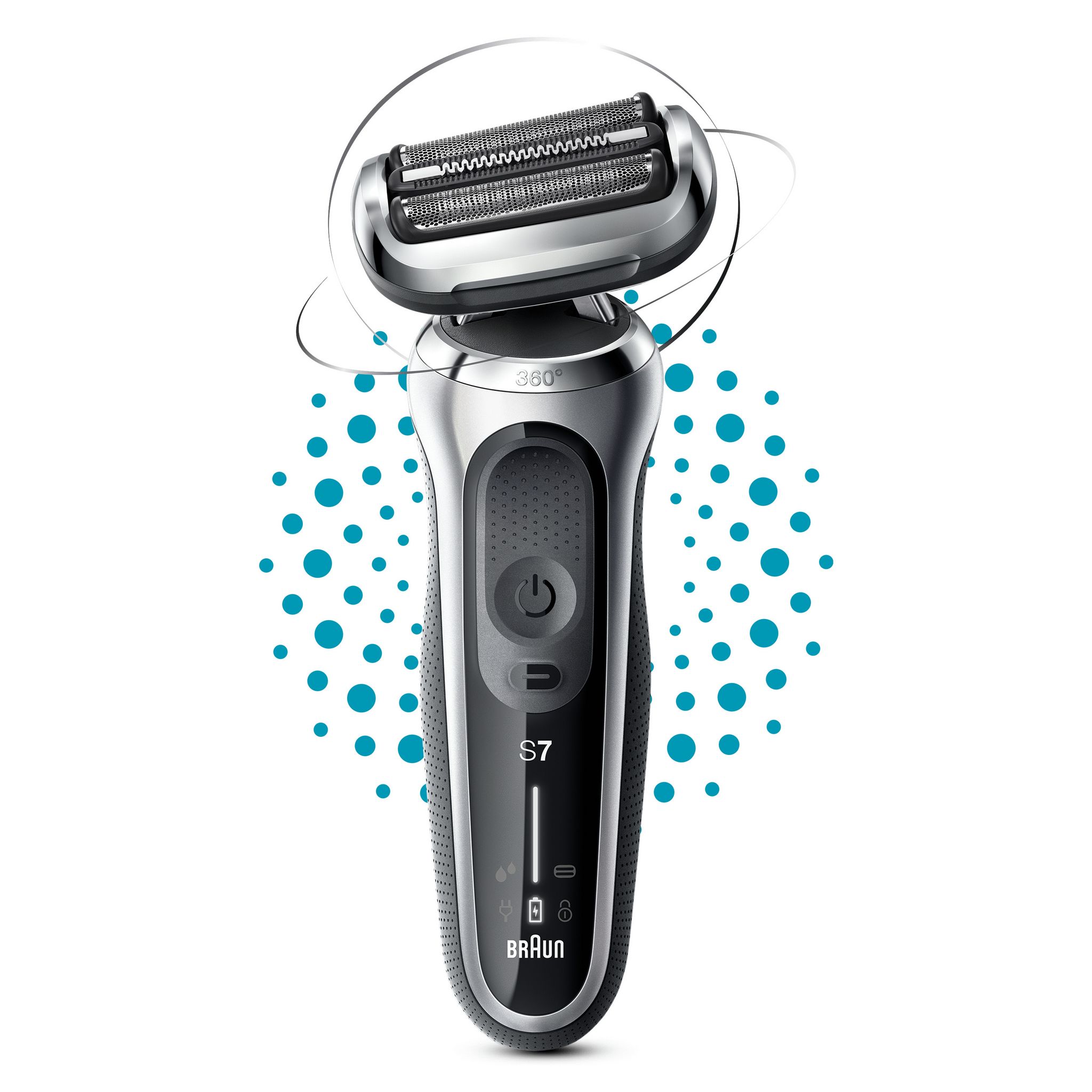 Voir la diapositive 6 : BRAUN Rasoir électrique 71-S1000S - Gris