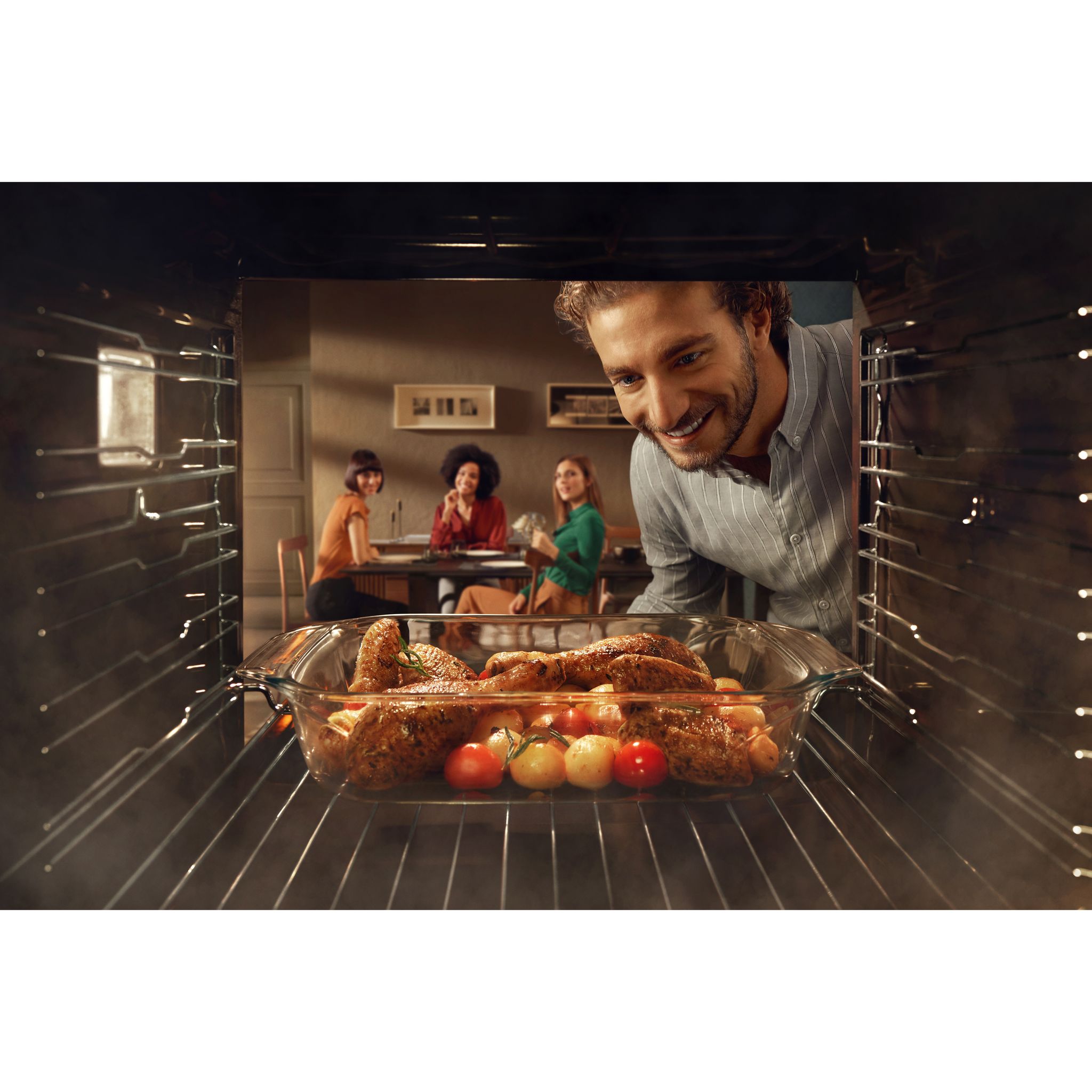 Voir la diapositive 7 : WHIRLPOOL Four encastrable  multifonction W6OS44S1P, Nettoyage pyrolyse, A+