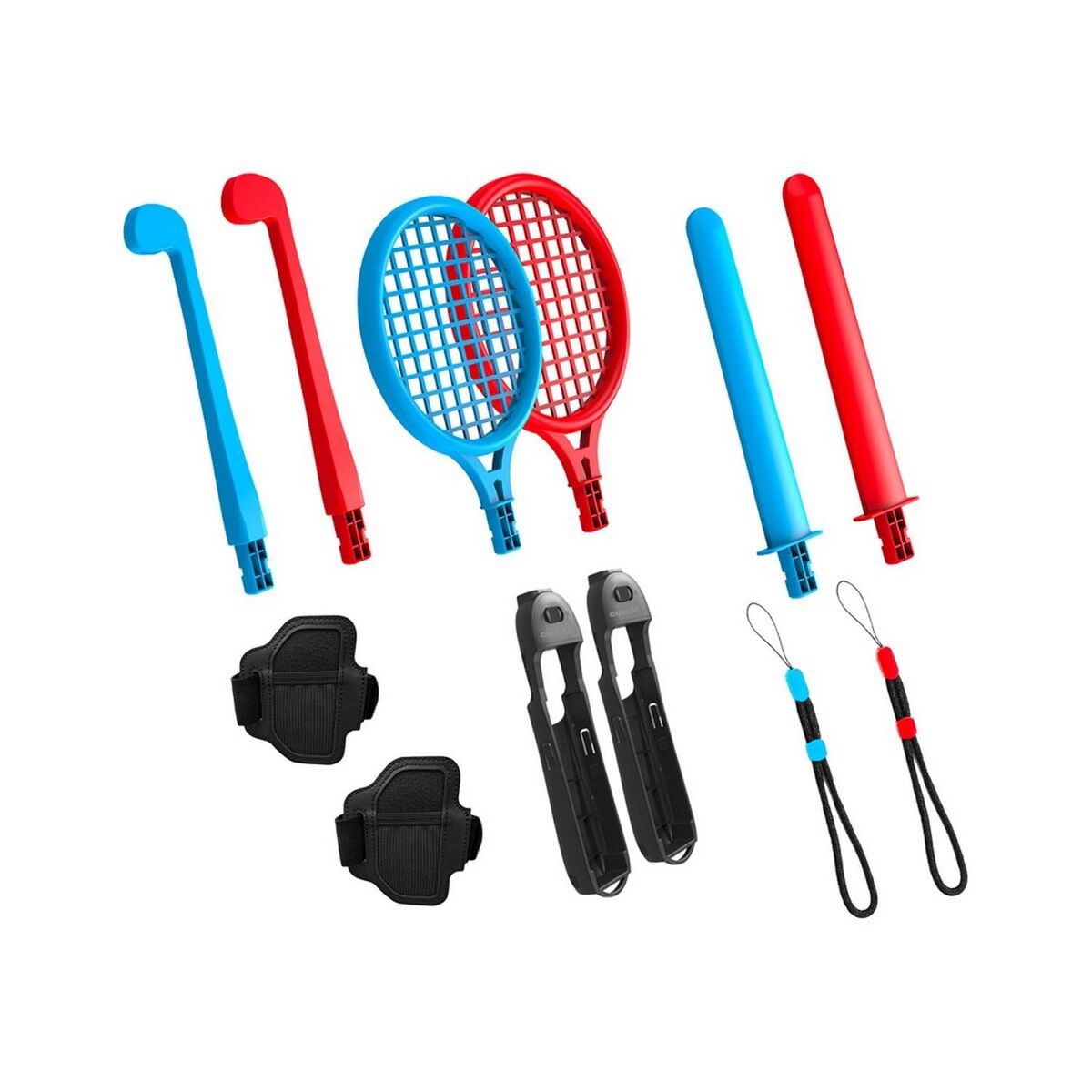 ONIVERSE Pack de 12 accessoires Nintendo Switch Sport Access