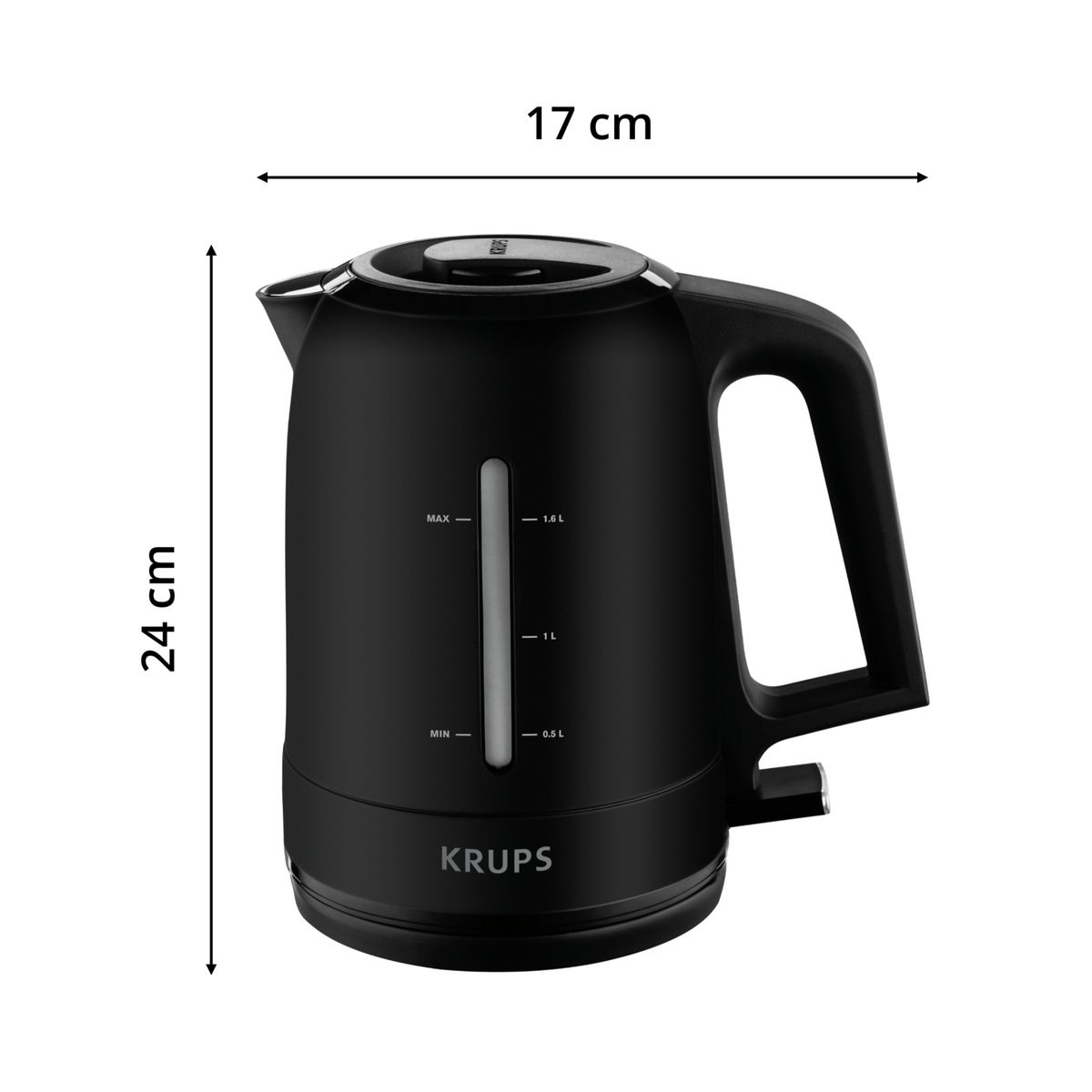 KRUPS Bouilloire électrique BW244810 - Noir