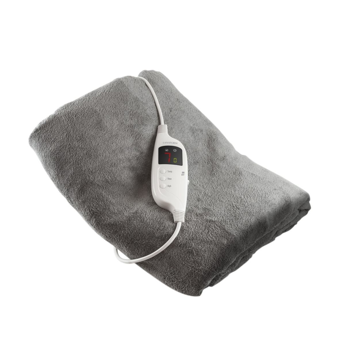 LANAFORM Plaid chauffant LA180105 - Gris