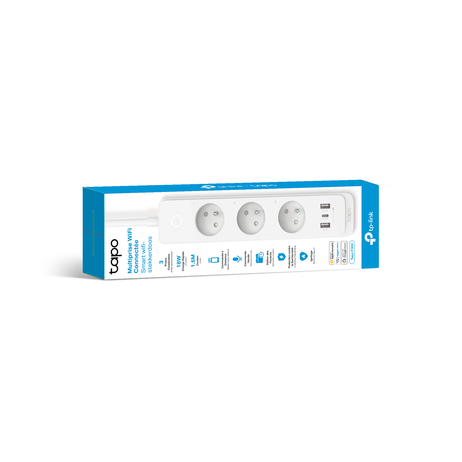 Voir la diapositive 3 : TP-LINK Prise connectée P300 - Blanc