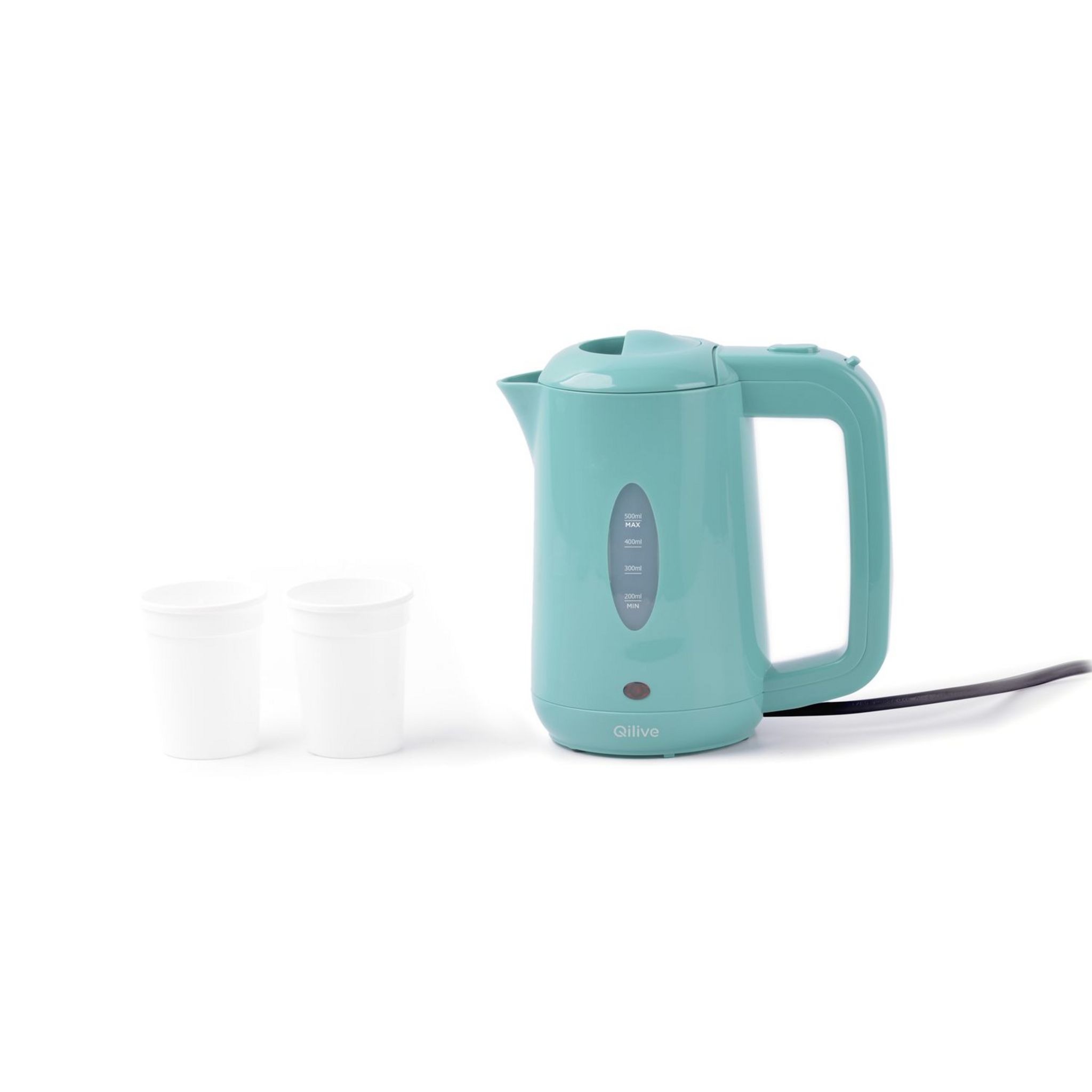 Voir la diapositive 1 : QILIVE Bouilloire électrique de voyage Q.5857 - Vert