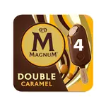 MAGNUM Glace bâtonnet Deluxe double caramel 4 pièces 284g