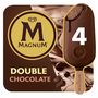Voir la diapositive 2 : MAGNUM Bâtonnets glacés Deluxe double chocolat 4 pièces 284g