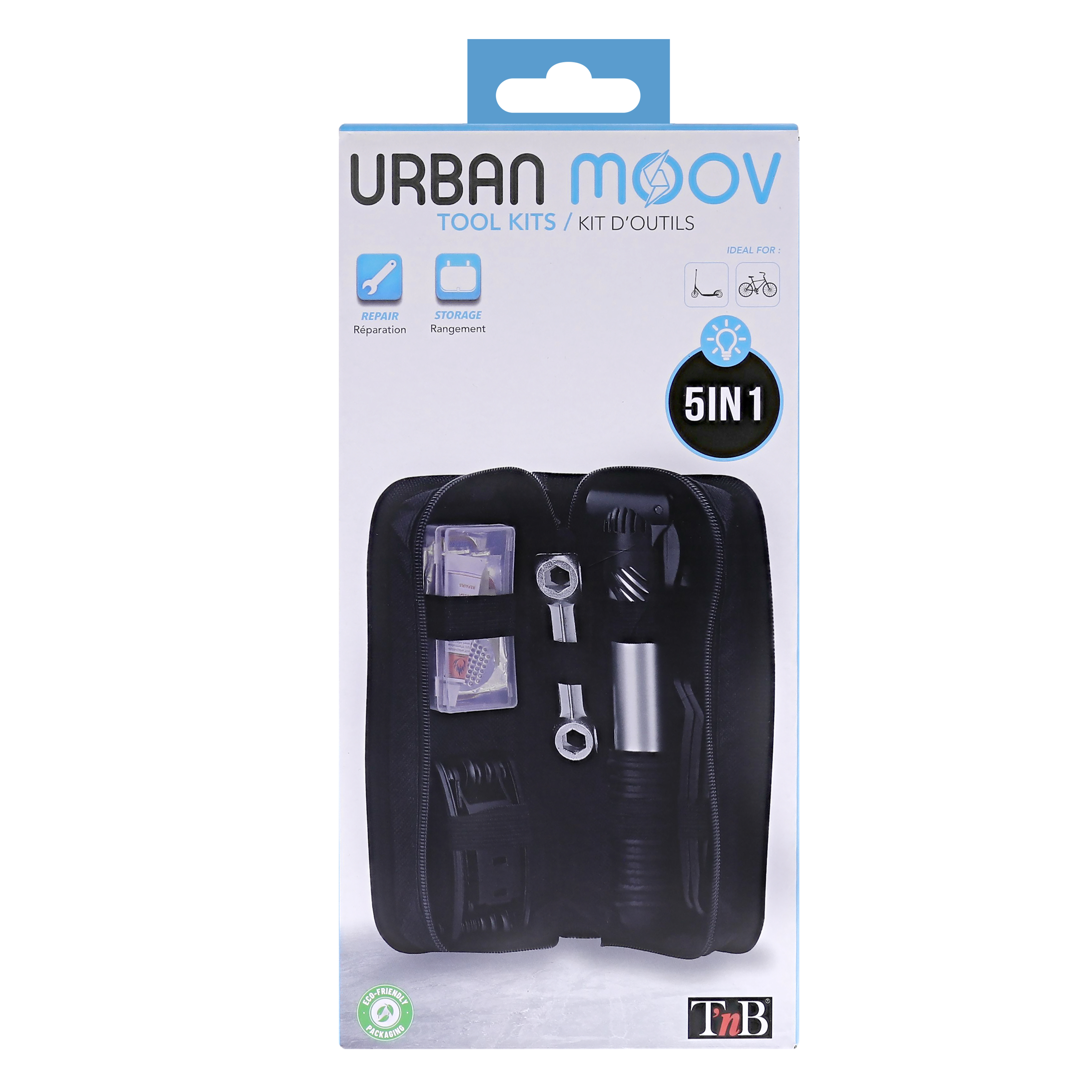Voir la diapositive 4 : URBAN MOOV Kit outils pour Vélo/Trottinette