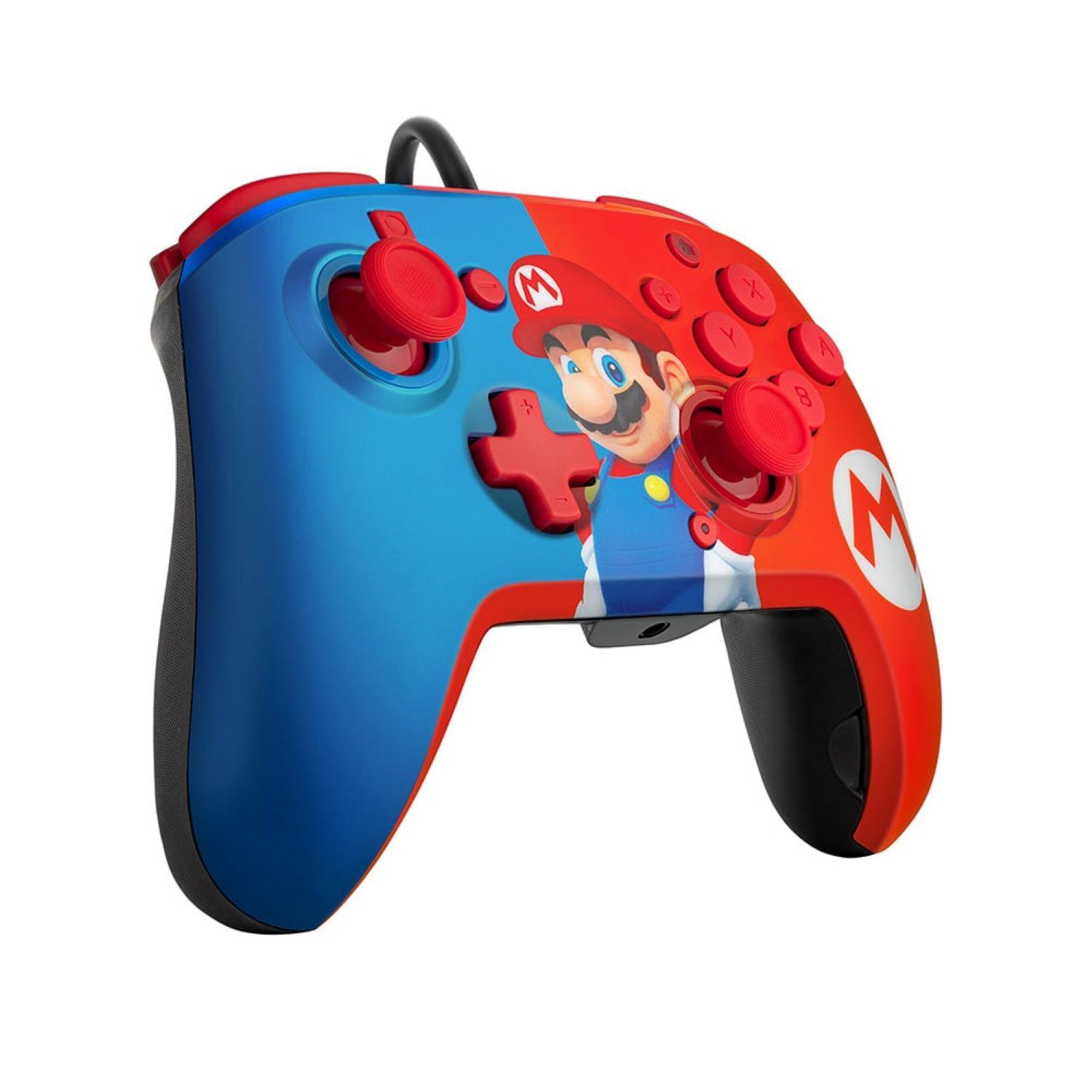 Voir la diapositive 4 : PDP Pack Gaming Mario Manette Filaire + Casque Filaire Nintendo Switch