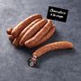 Voir la diapositive 2 : MON CHARCUTIER Saucisse de Montbéliard fumée IGP 1 pièce 175g
