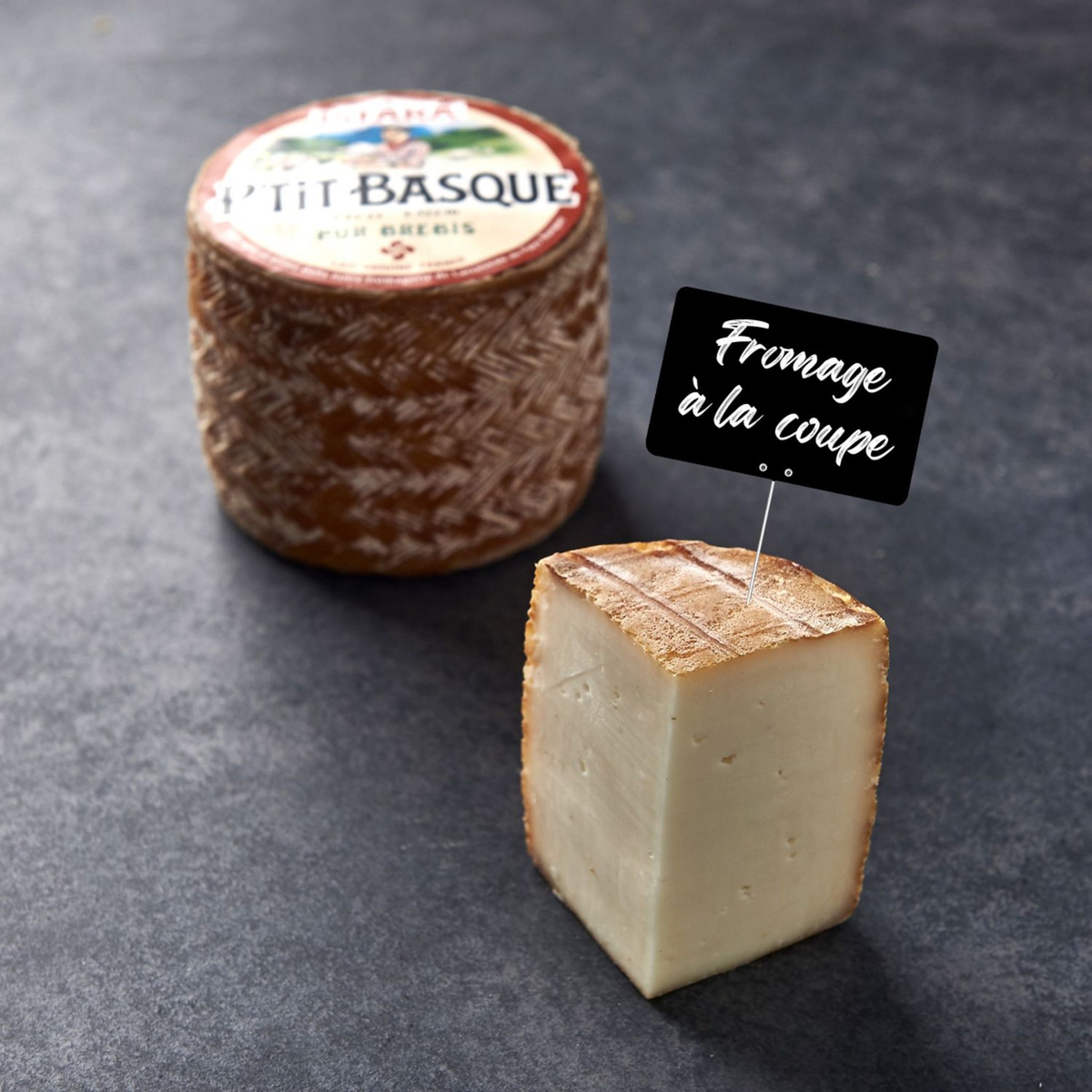 MON FROMAGER ISTARA P'tit Basque brebis 1/4 150g pas cher - Auchan.fr