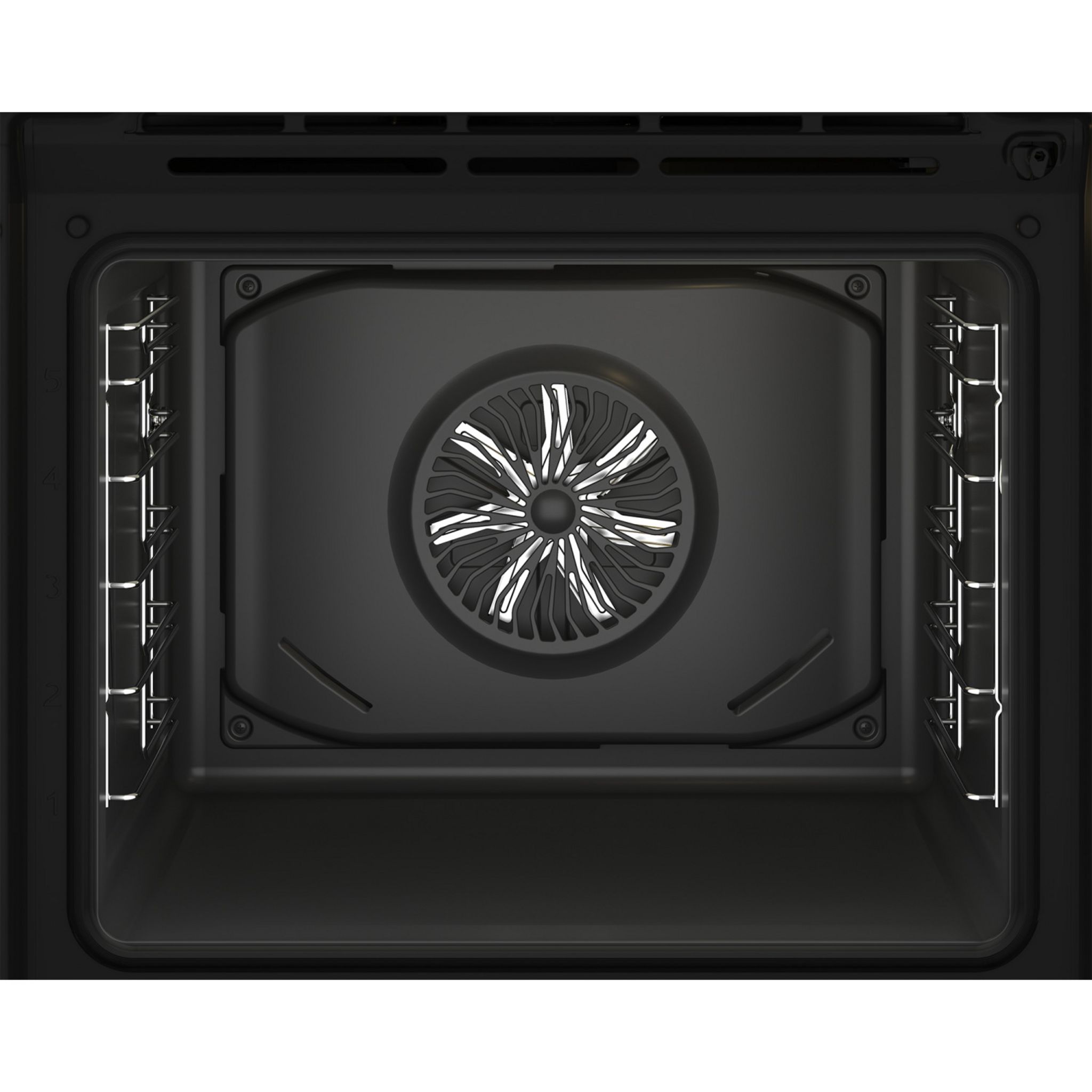Voir la diapositive 5 : BEKO Four encastrable multifonction BBIE12300XFP, 72 L, Chaleur brassée, Nettoyage pyrolyse, A