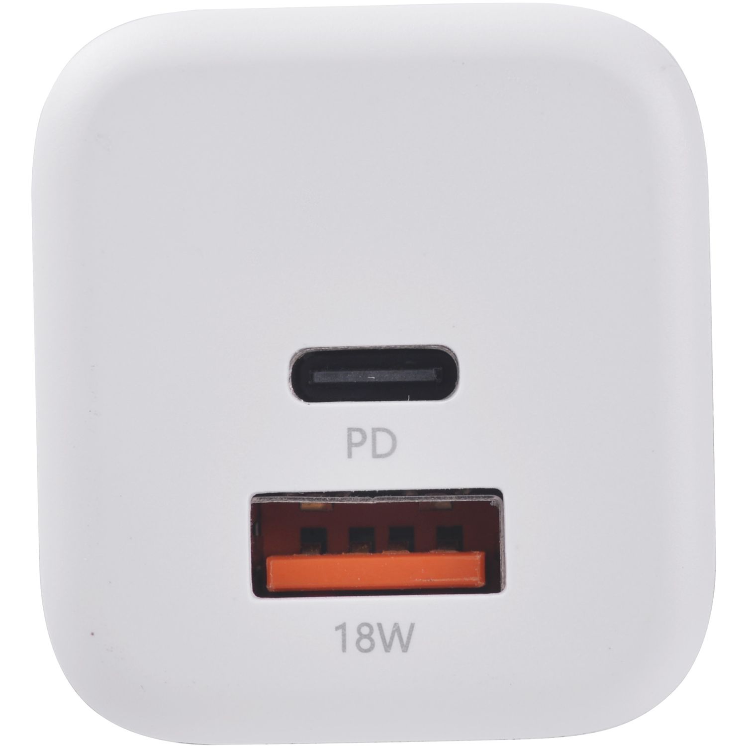 Voir la diapositive 3 : QILIVE Chargeur maison USB C/USB A - Blanc
