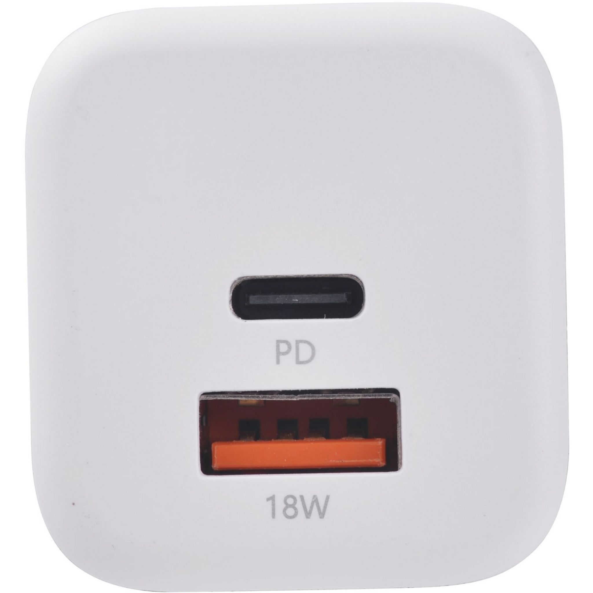 Voir la diapositive 3 : QILIVE Chargeur maison USB C/USB A - Blanc