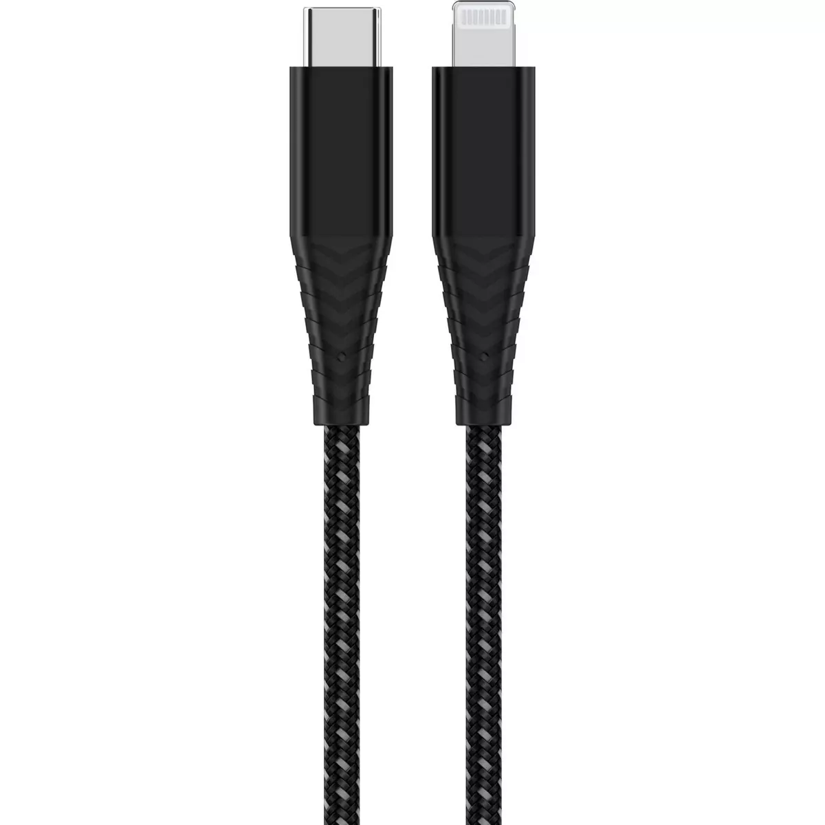 QILIVE Câble USB C/Lightning - Noir
