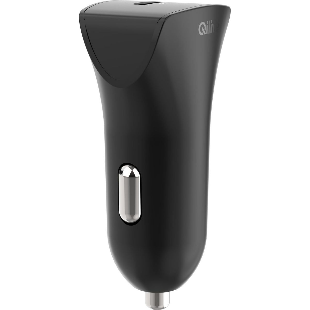 QILIVE Chargeur voiture USB C - Noir