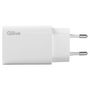 Voir la diapositive 2 : QILIVE Chargeur maison USB C - Blanc