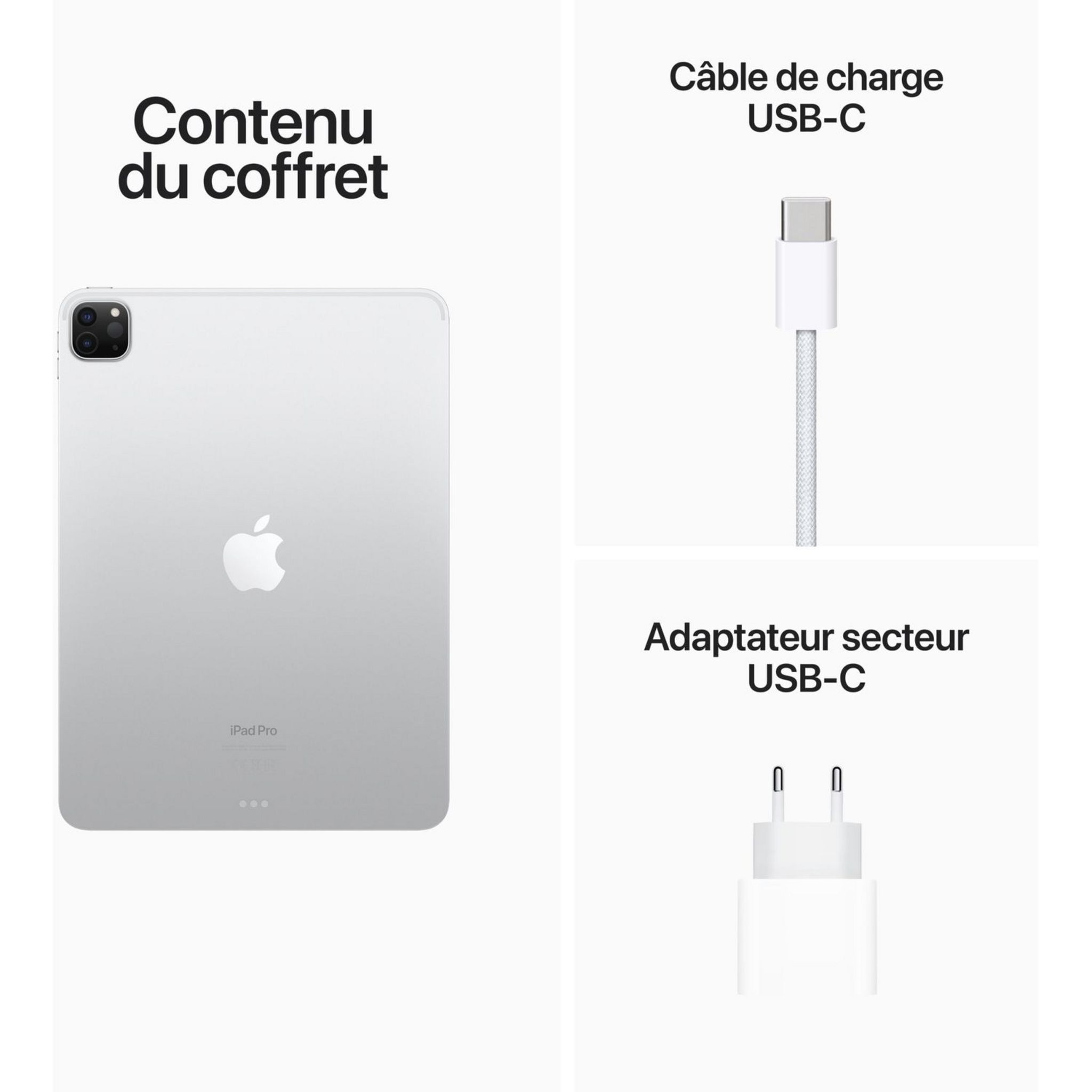 Voir la diapositive 3 : APPLE Tablette Tactile IPAD PRO 11P 128 - Argent