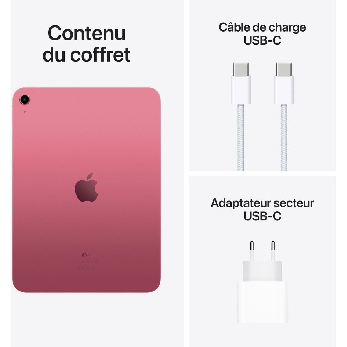 APPLE Tablette Tactile IPAD 10.9P 64 - Rose