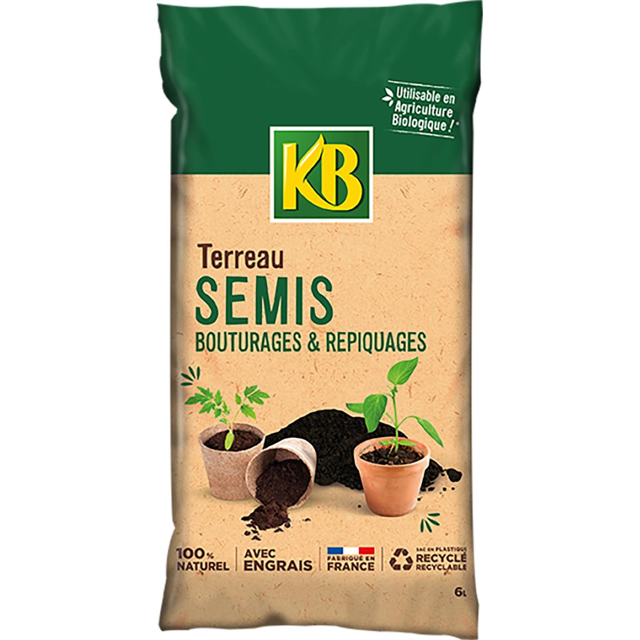 KB Terreau semis 6l
