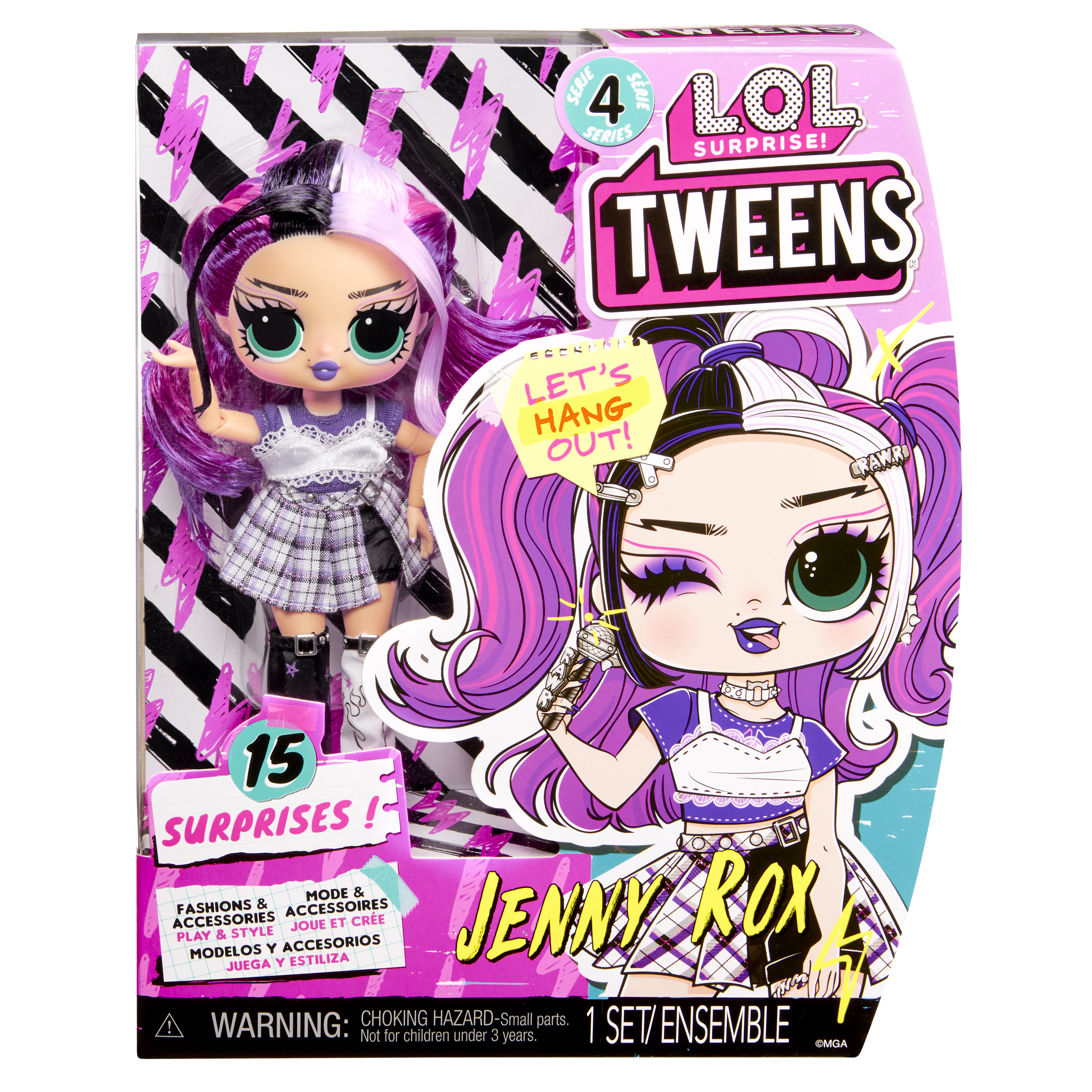 MGA Poupée LOL Surprise TWEENS 17cm -- Jenny Box