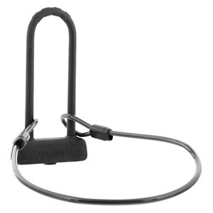 Antivol Pliable Urban Moov à Segments - Pour Vélo Et Trottinette électrique - 6 Maillons, Longueur Max 90 Cm, Noir