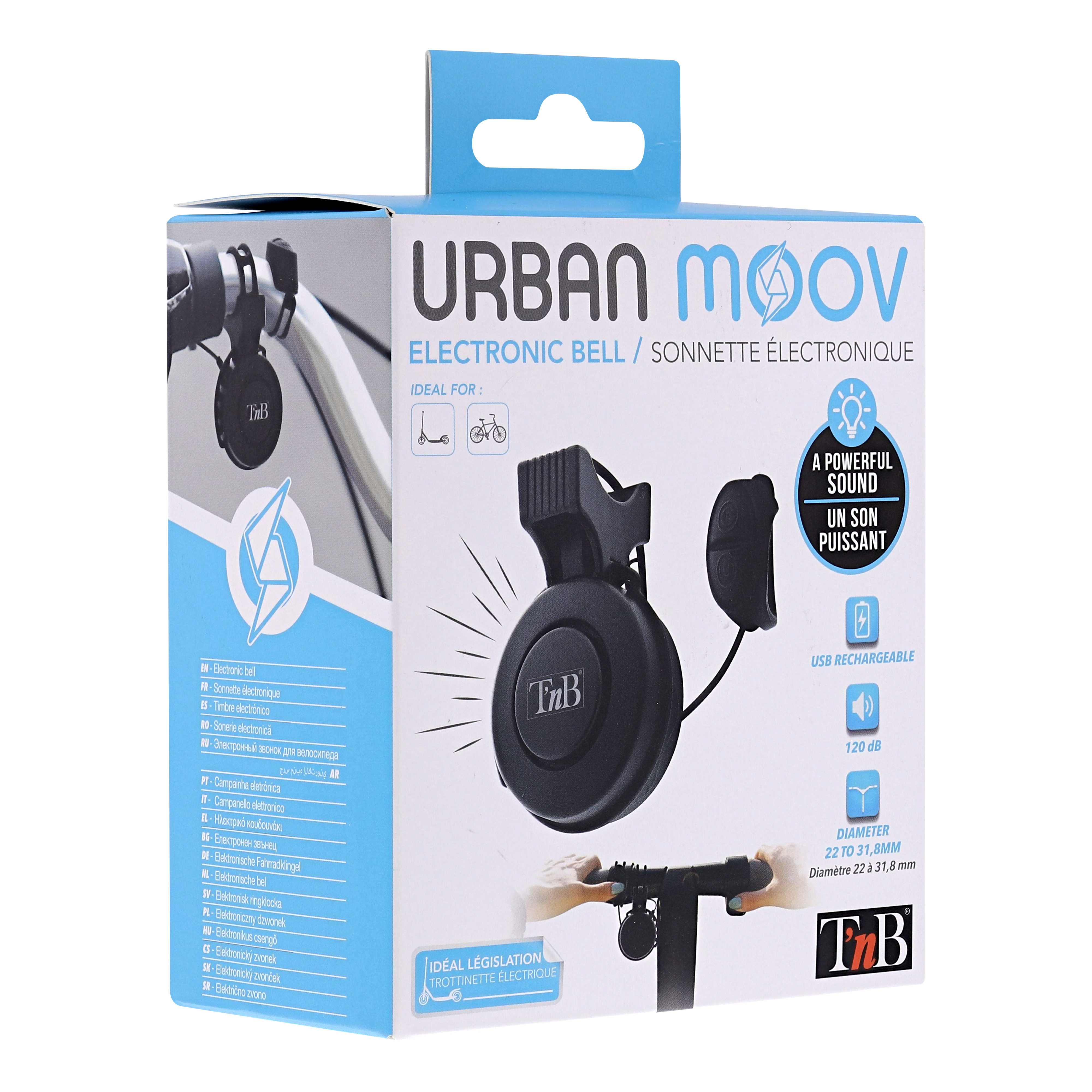 Voir la diapositive 6 : URBAN MOOV Sonnette électronique