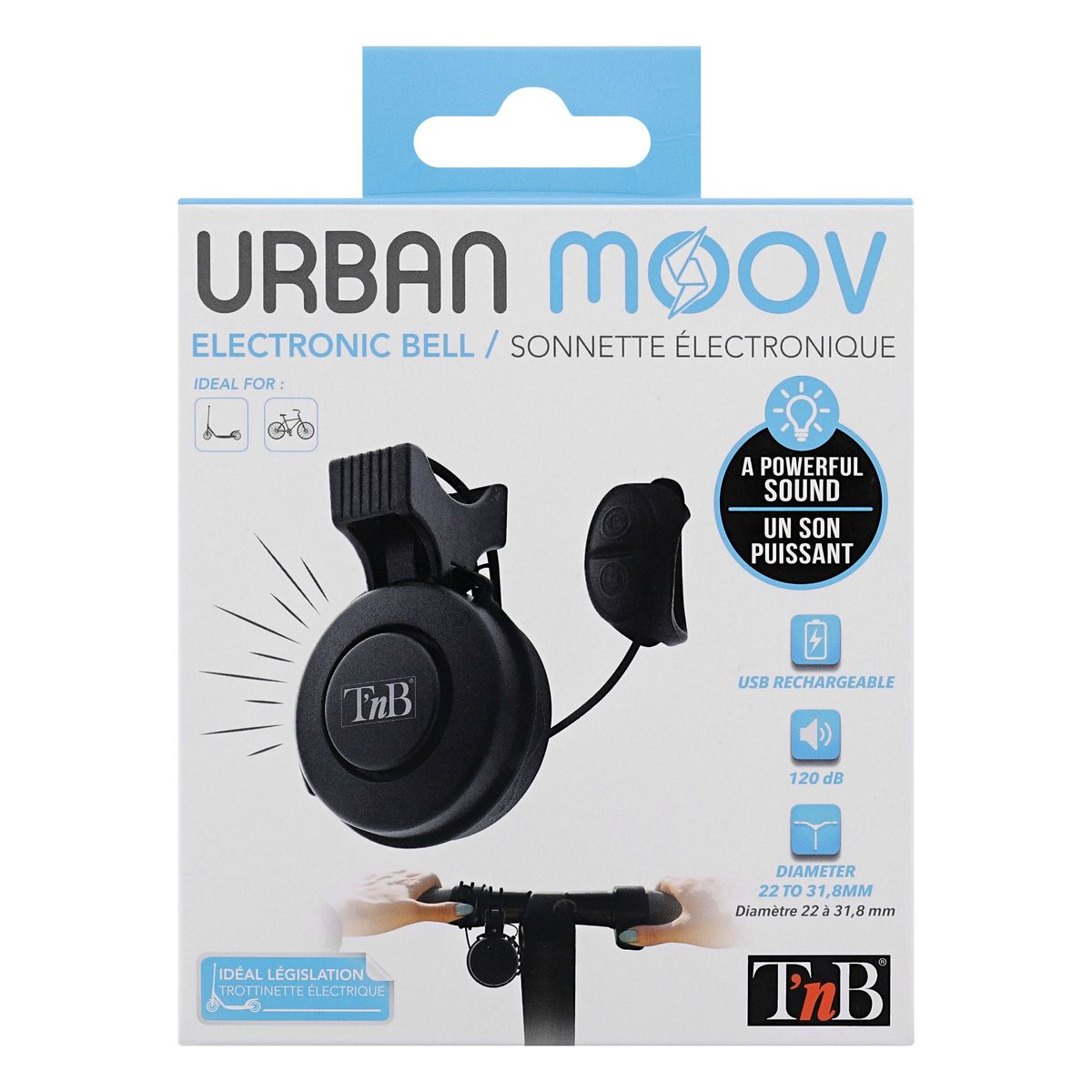 URBAN MOOV Sonnette électronique
