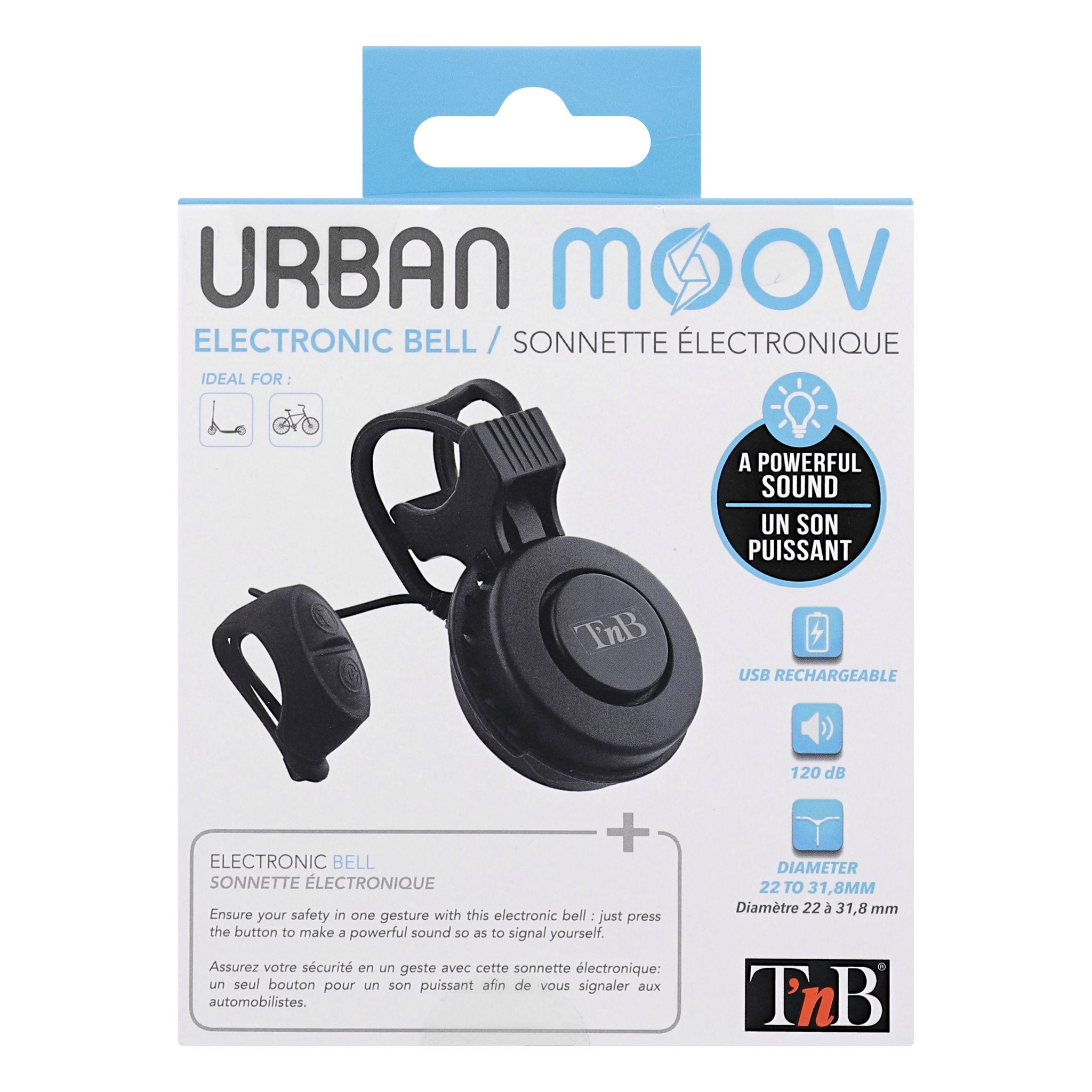 Voir la diapositive 8 : URBAN MOOV Sonnette électronique