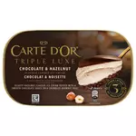 Maison du Café CARTE D'OR Crème glacée triple luxe chocolat et noisette