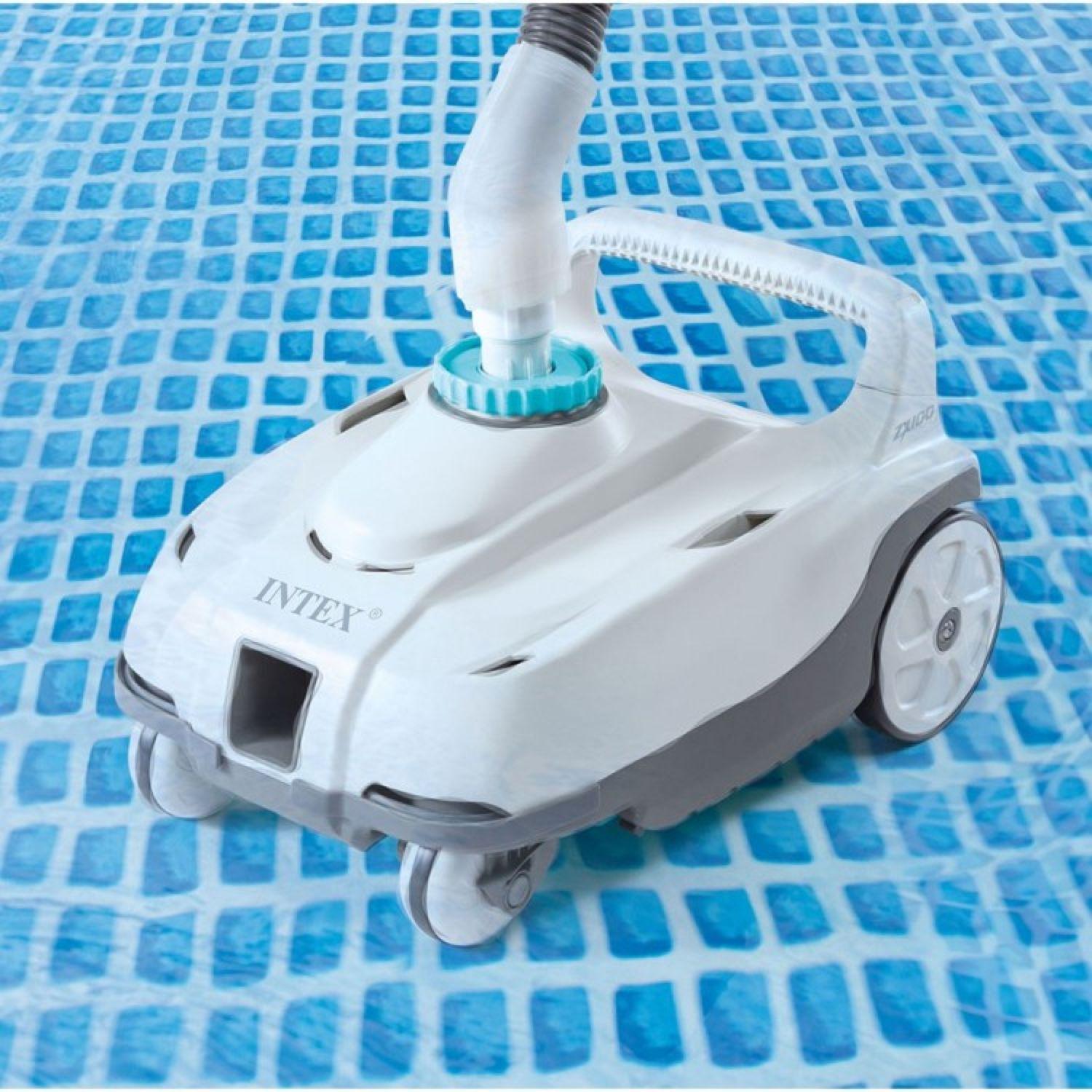 Voir la diapositive 2 : INTEX Robot aspirateur pour le fond ZX100