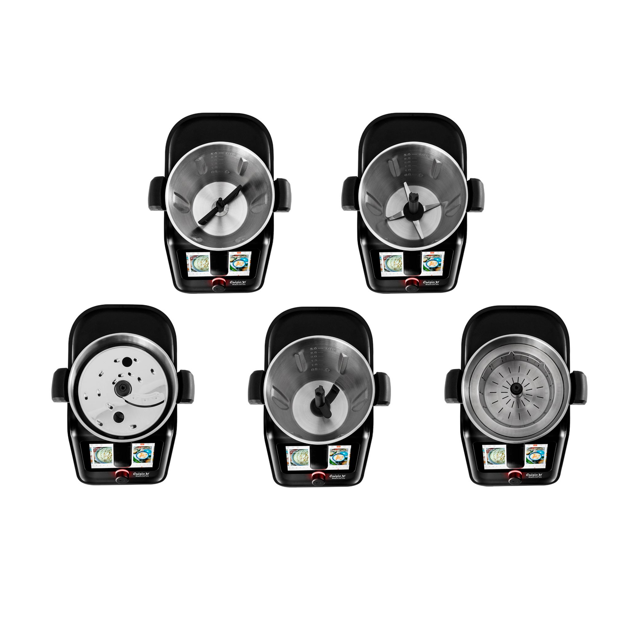 Voir la diapositive 15 : KITCHENCOOK Robot cuiseur multifonction connecté CUISIO XT CONNECT - Noir