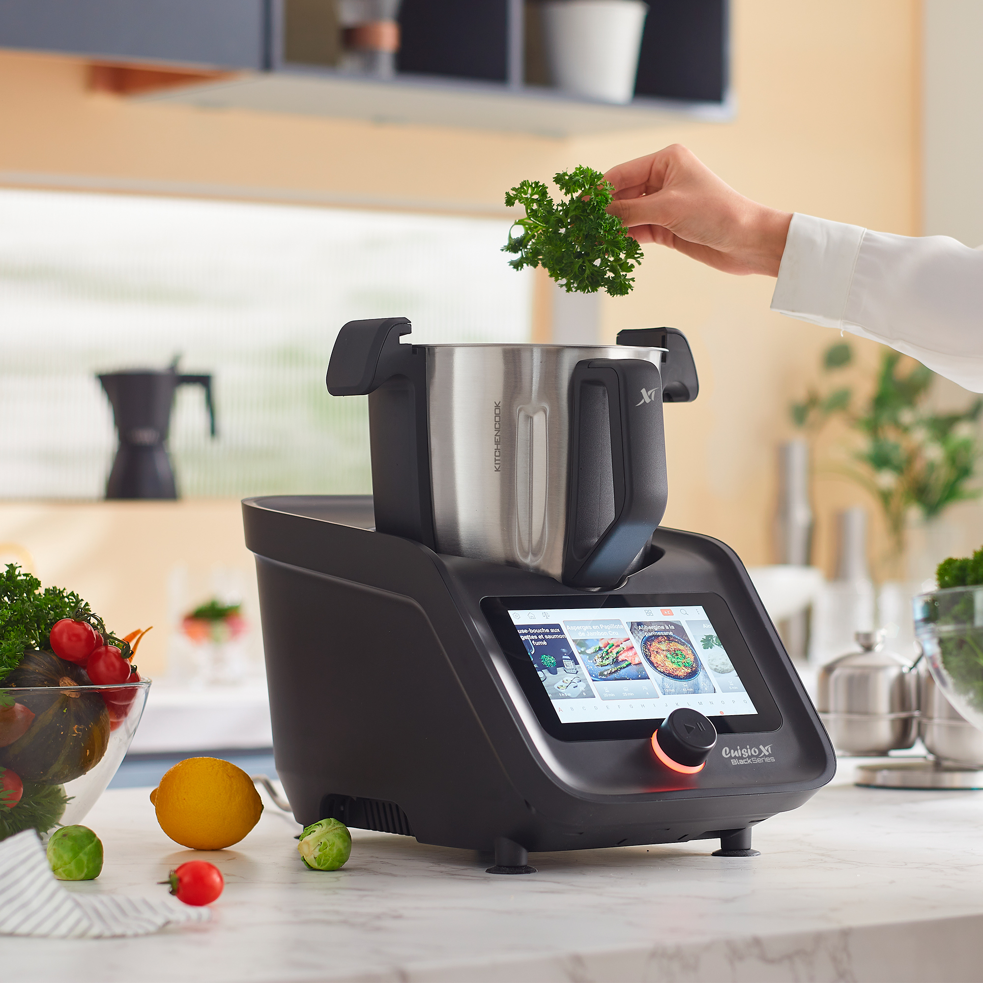 Voir la diapositive 21 : KITCHENCOOK Robot cuiseur multifonction connecté CUISIO XT CONNECT - Noir