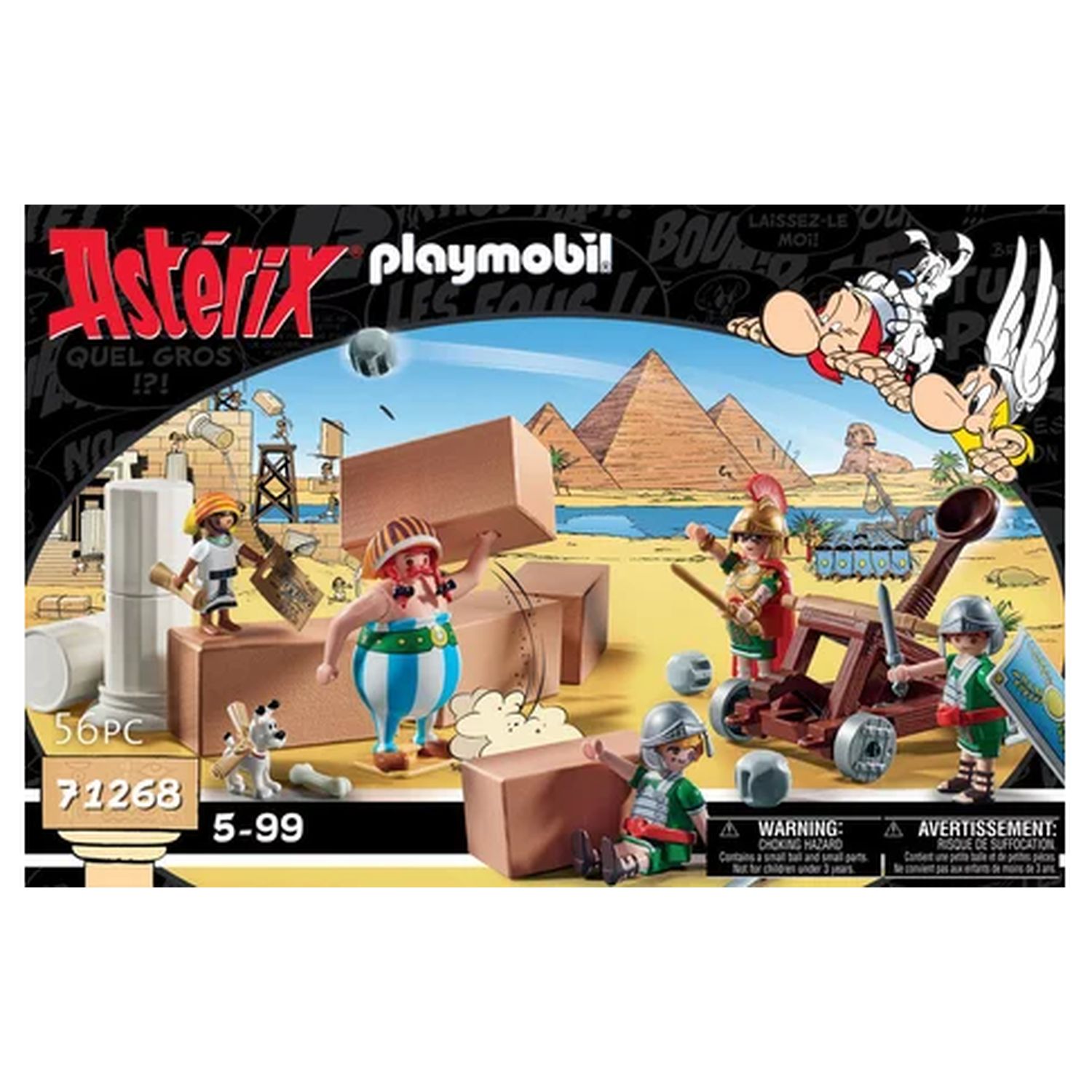 Voir la diapositive 7 : PLAYMOBIL 71268 Numérobis et la bataille du palais - Astérix et Obélix