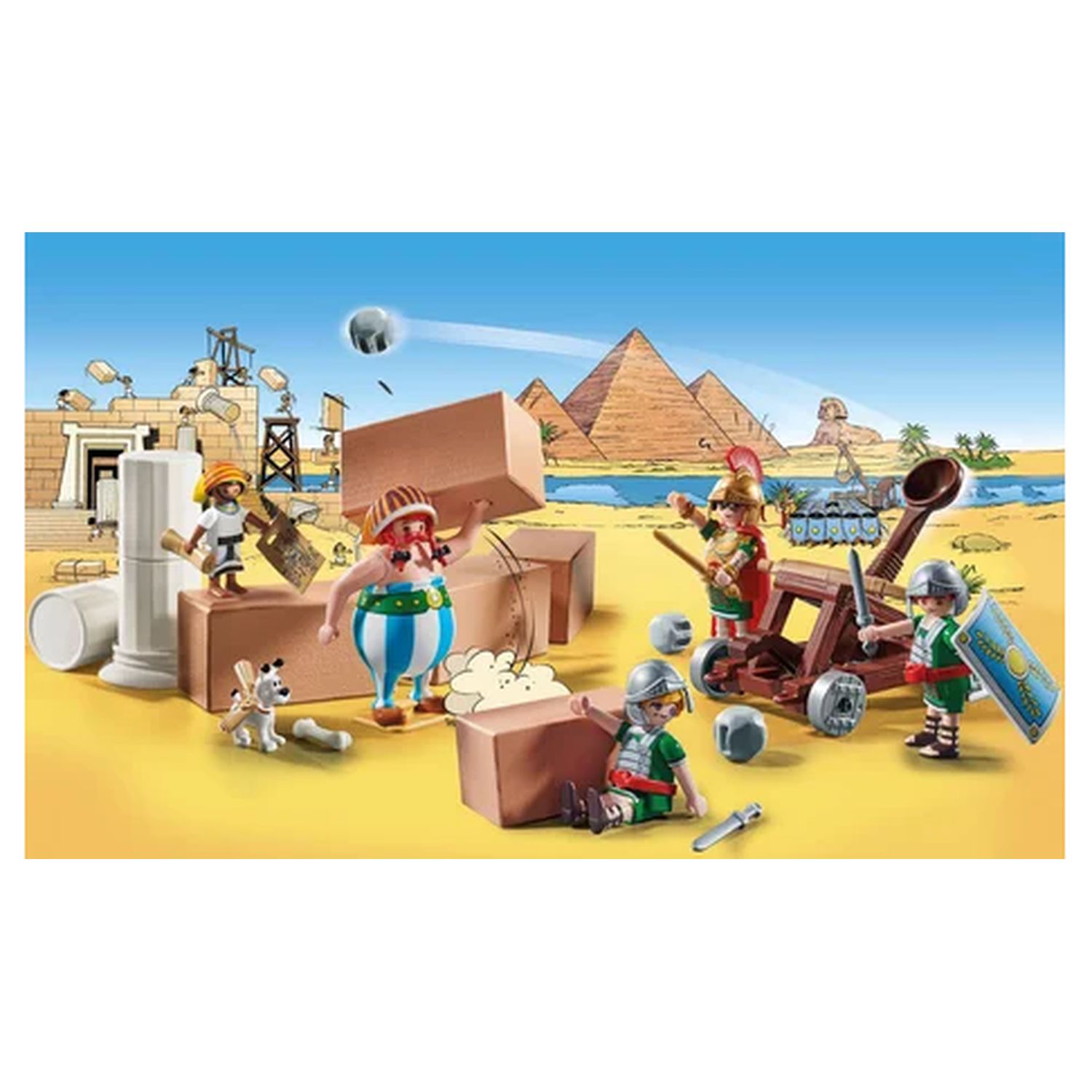 Voir la diapositive 11 : PLAYMOBIL 71268 Numérobis et la bataille du palais - Astérix et Obélix