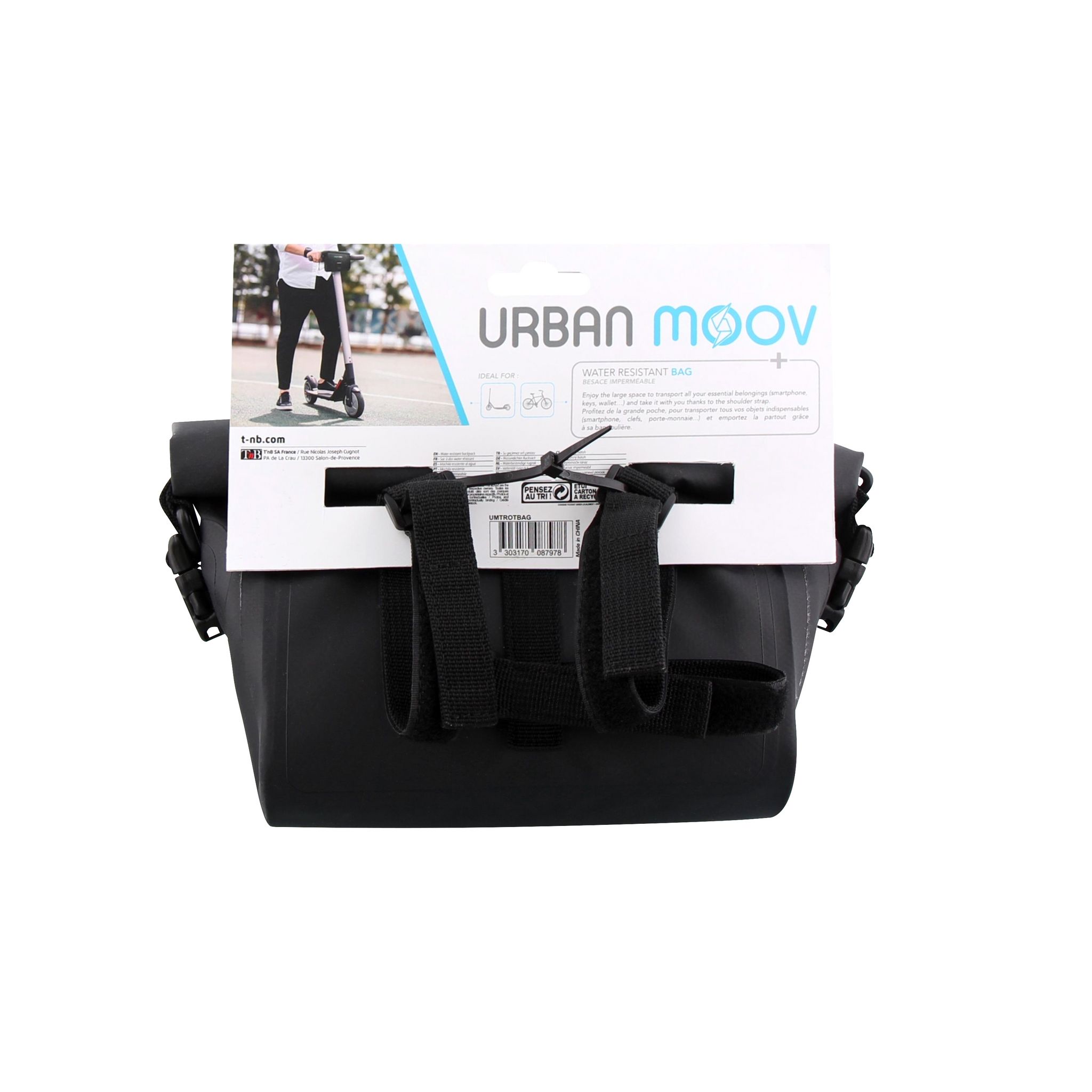 Voir la diapositive 16 : URBAN MOOV Pochette de rangement pour trottinette
