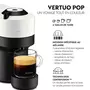 KRUPS Machine à café Nespresso Vertuo YY4889FD - Blanc