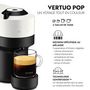 Voir la diapositive 2 : KRUPS Machine à café Nespresso Vertuo YY4889FD - Blanc