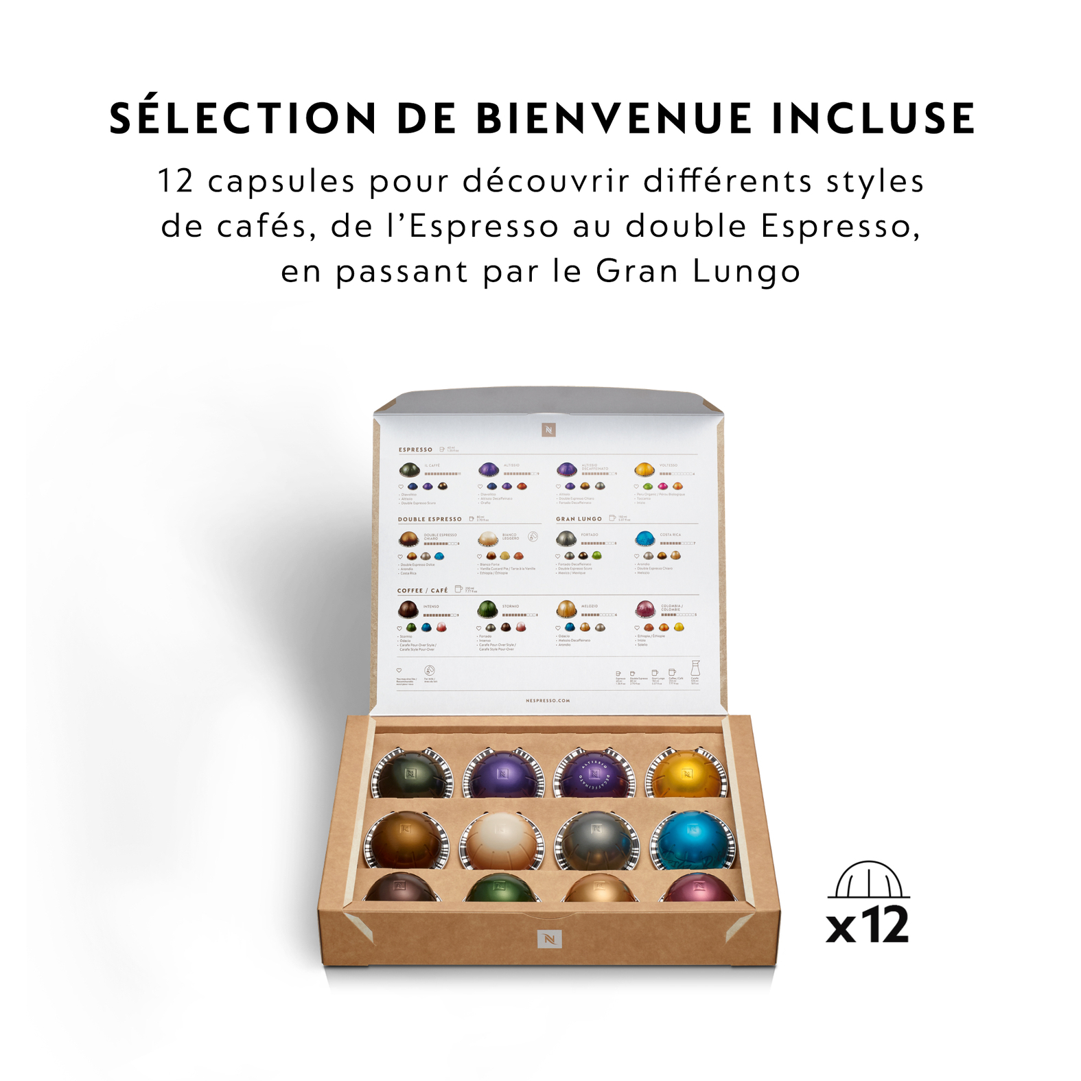 Voir la diapositive 4 : KRUPS Machine à café Nespresso Vertuo YY4889FD - Blanc