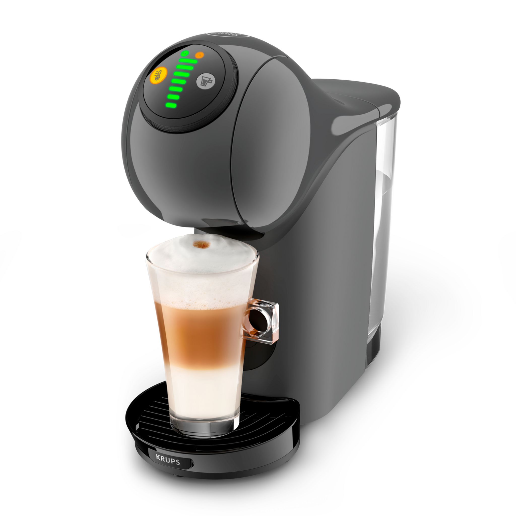 Voir la diapositive 4 : KRUPS Machine à café expresso Nescafé Dolce Gusto YY4893FD - Anthracite