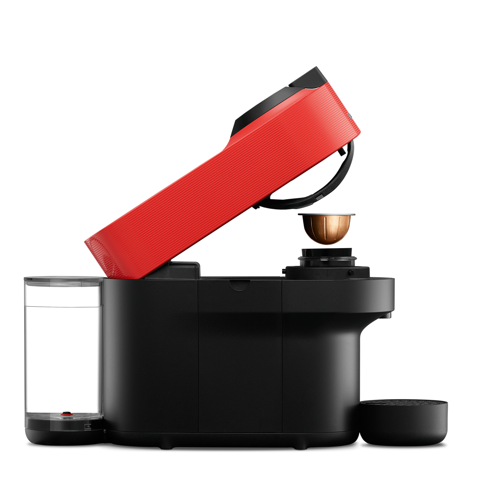 Voir la diapositive 7 : KRUPS Machine à café Nespresso YY4888FD - Rouge
