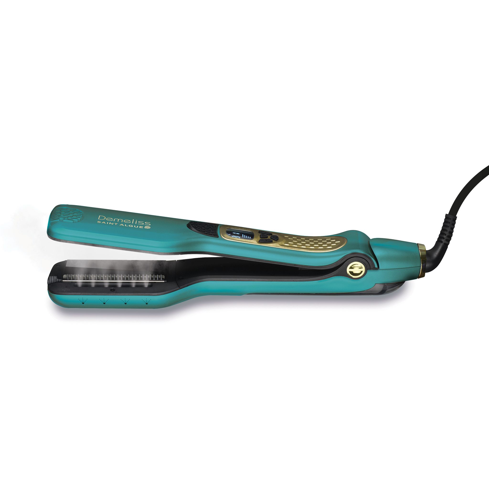 Voir la diapositive 2 : SAINT ALGUE Lisseur vapeur Titanium Blue - Bleu